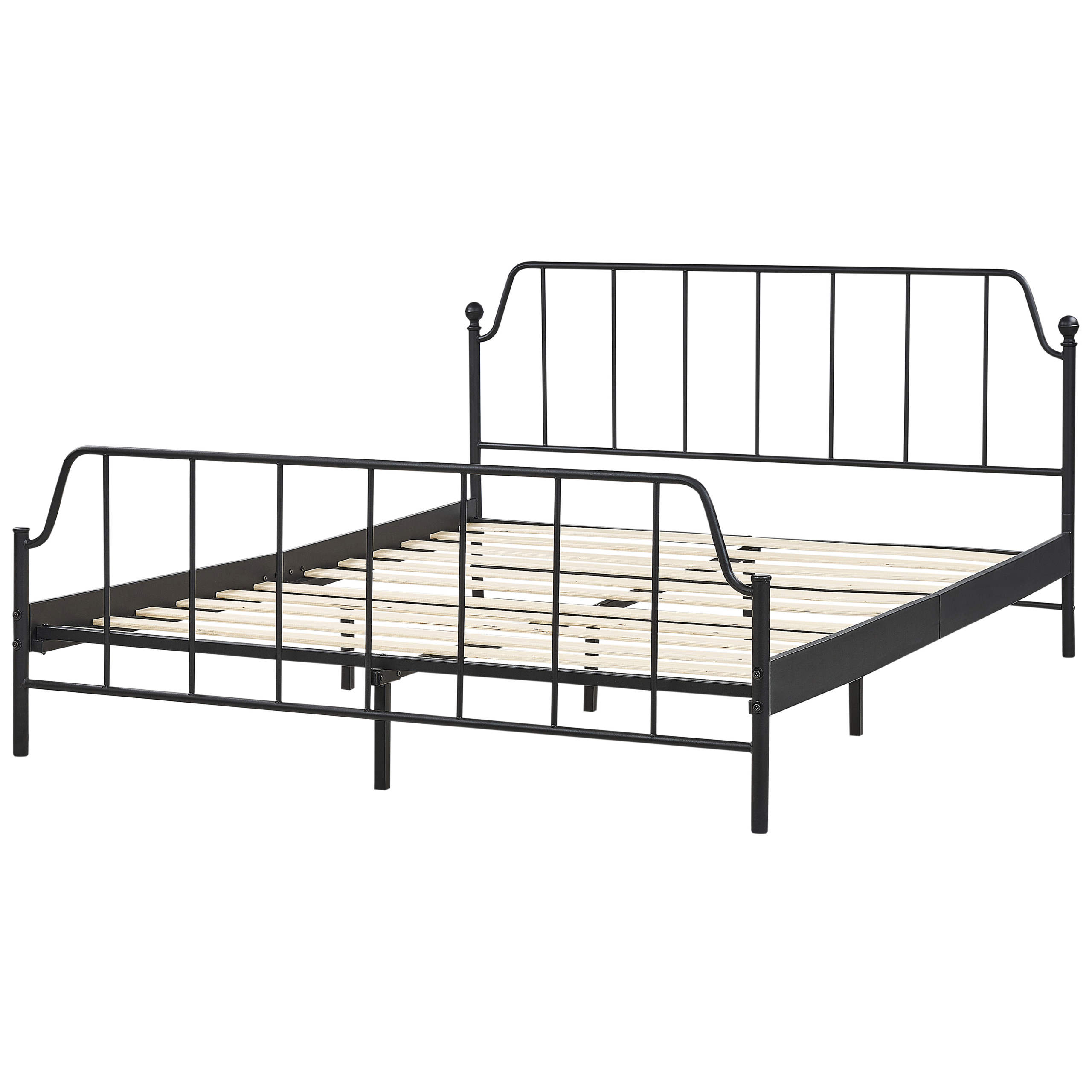 Seng Metal MAURESSAC 160 x 200 cm Sort