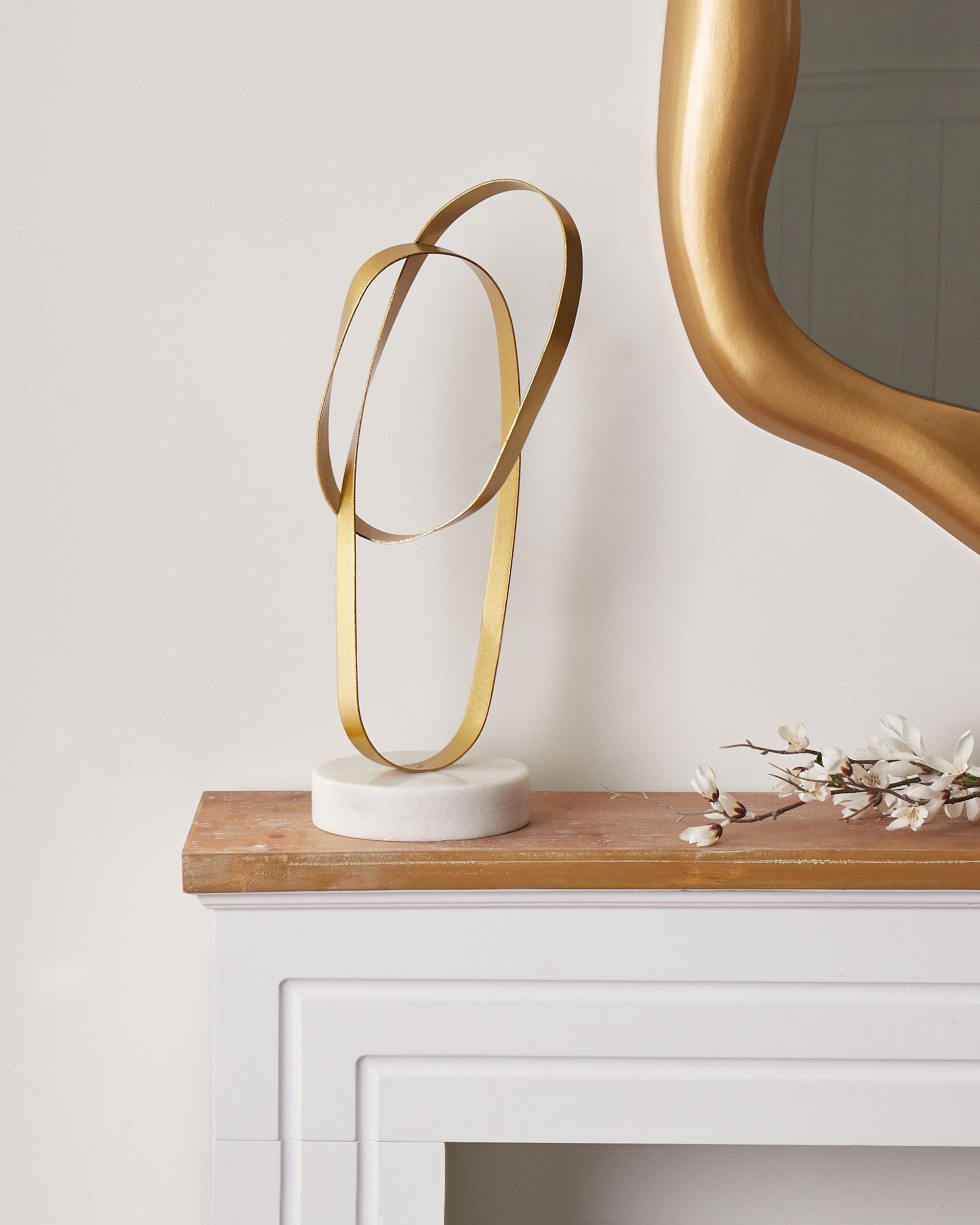 Dekorativ figur MILTON Metal Guld