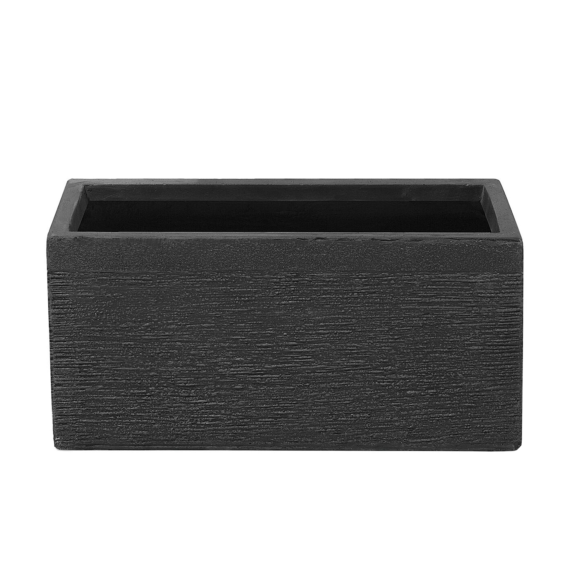 Urtepotte MYRA 50 cm Sort