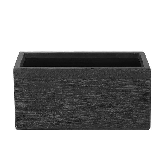 Urtepotte MYRA 50 cm Sort