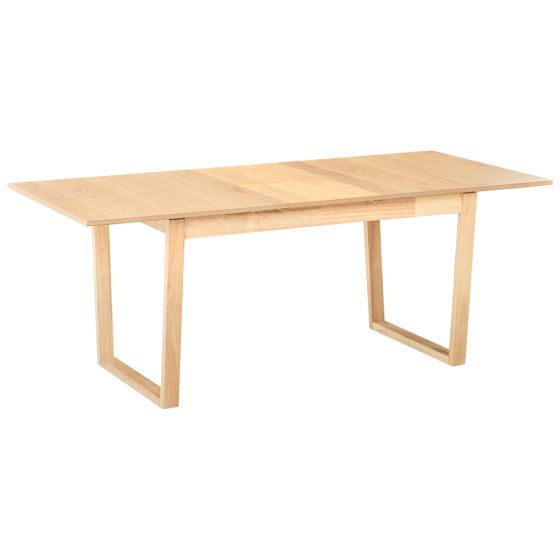 Spisebord med udtræk CAMDEN Lys ask 160/200 cm 95 cm