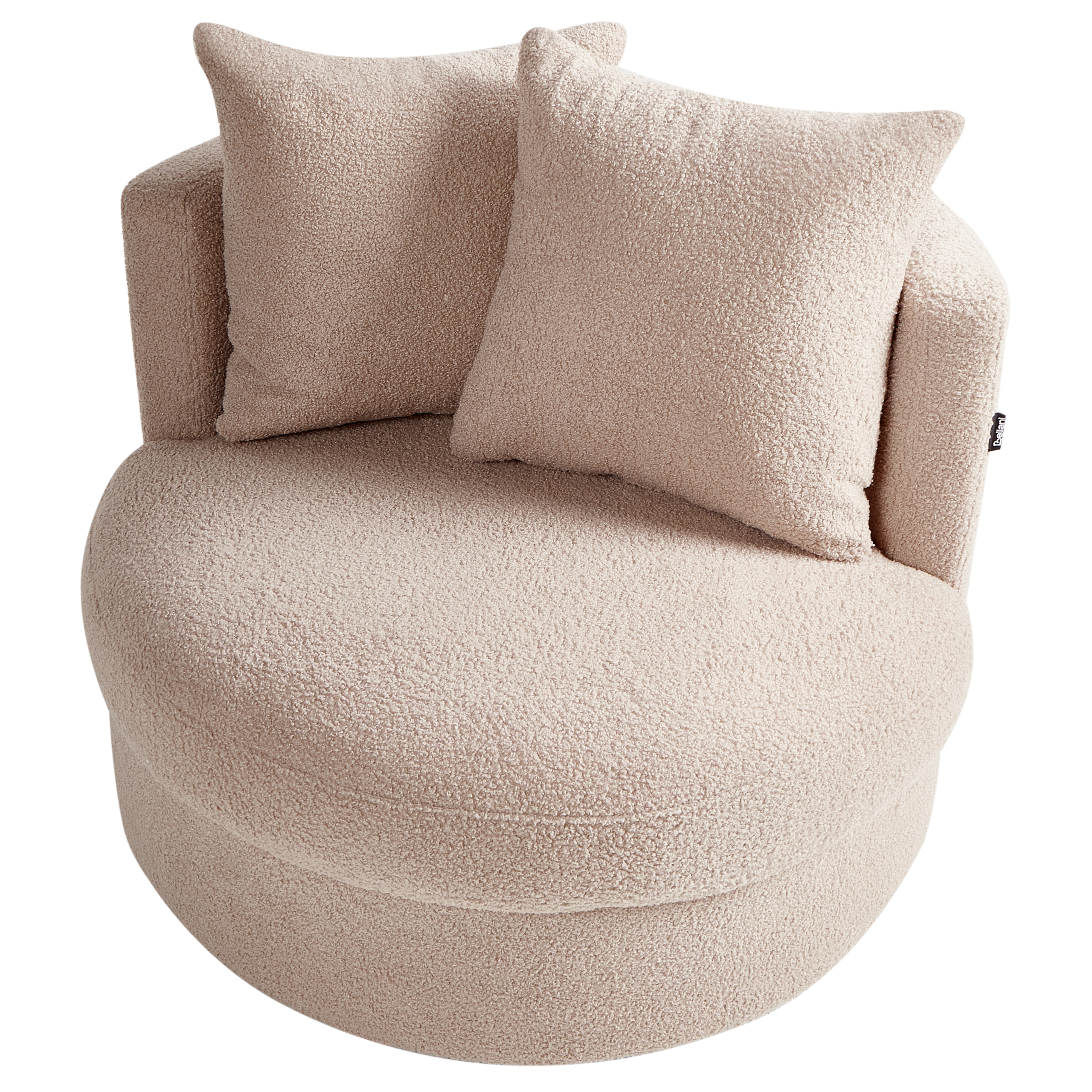 Lænestol DALBY Boucle Beige