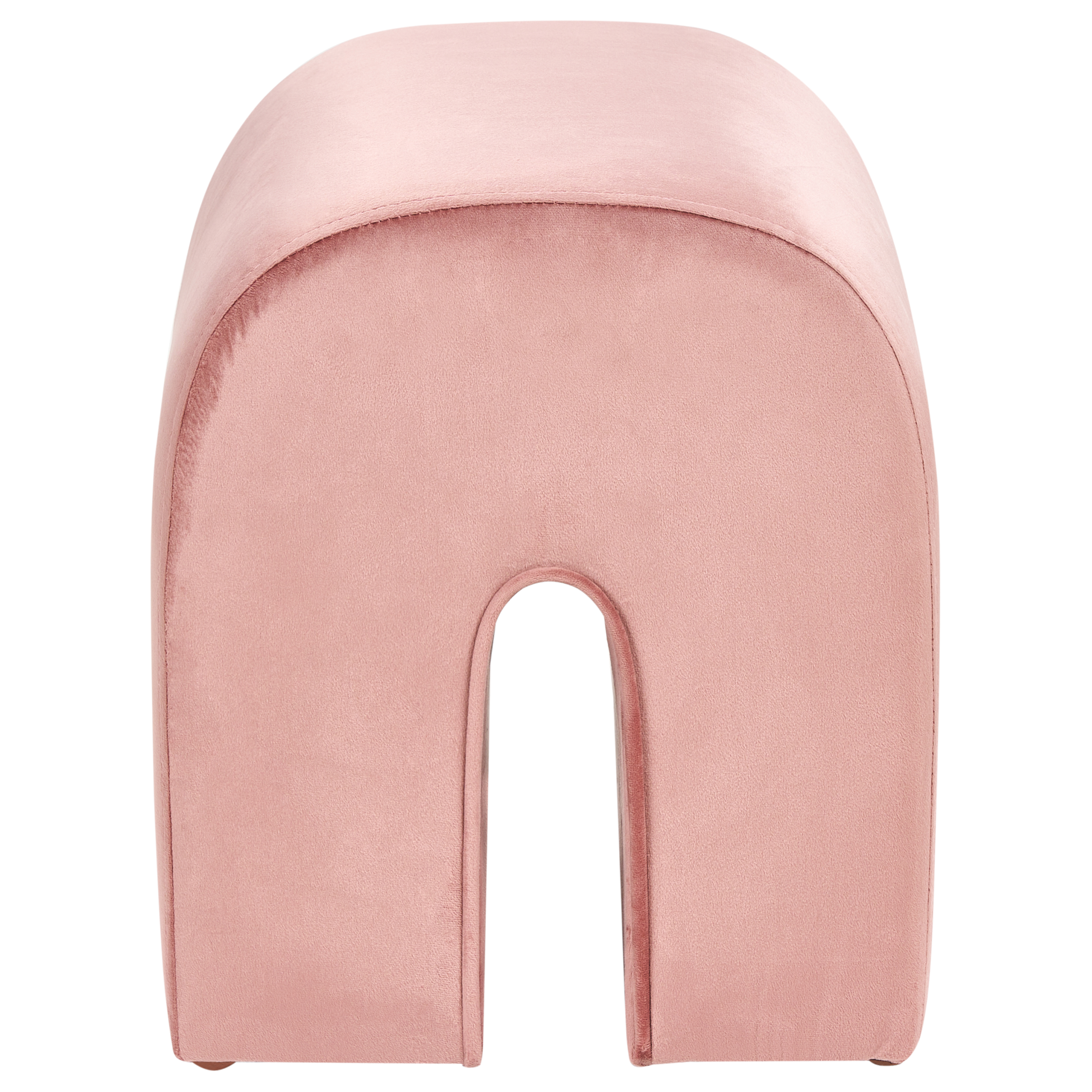 Puf MODOC Velour Lyserød