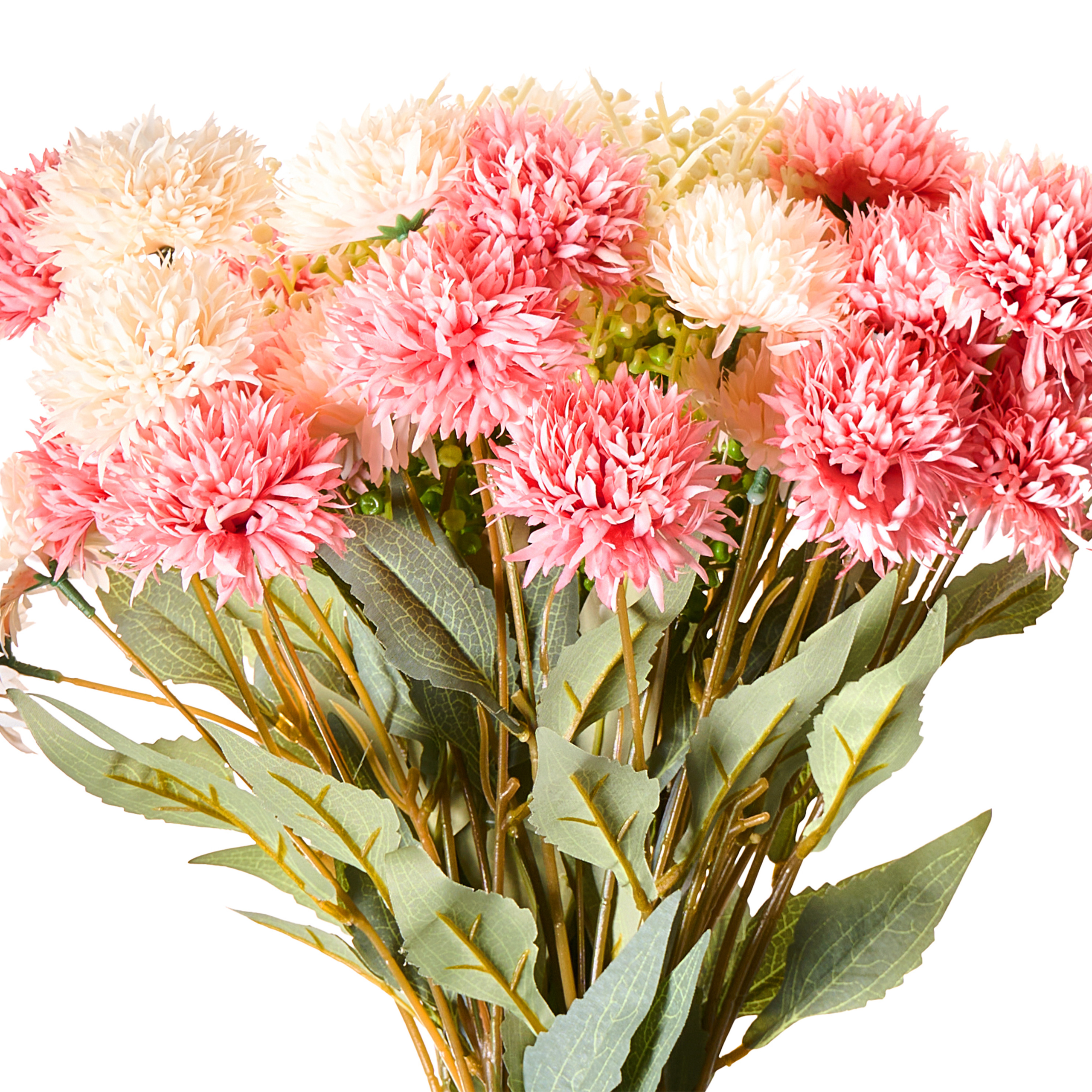 Kunstig blomsterbuket SILVEIRA 60 cm Lyserød