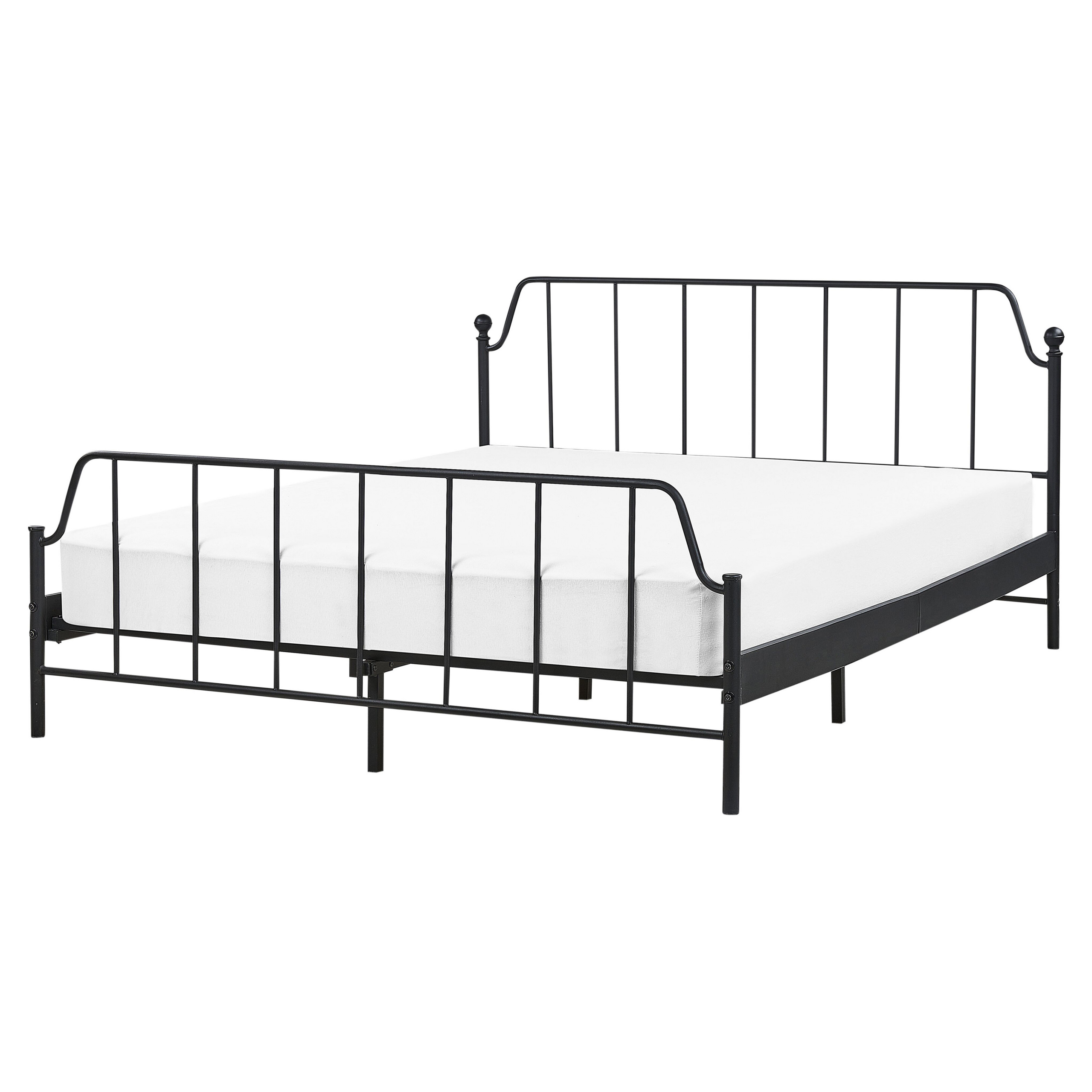 Seng Metal MAURESSAC 160 x 200 cm Sort