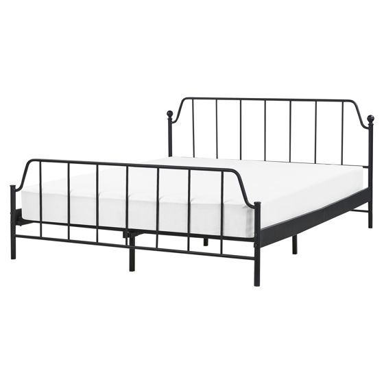 Seng Metal MAURESSAC 160 x 200 cm Sort