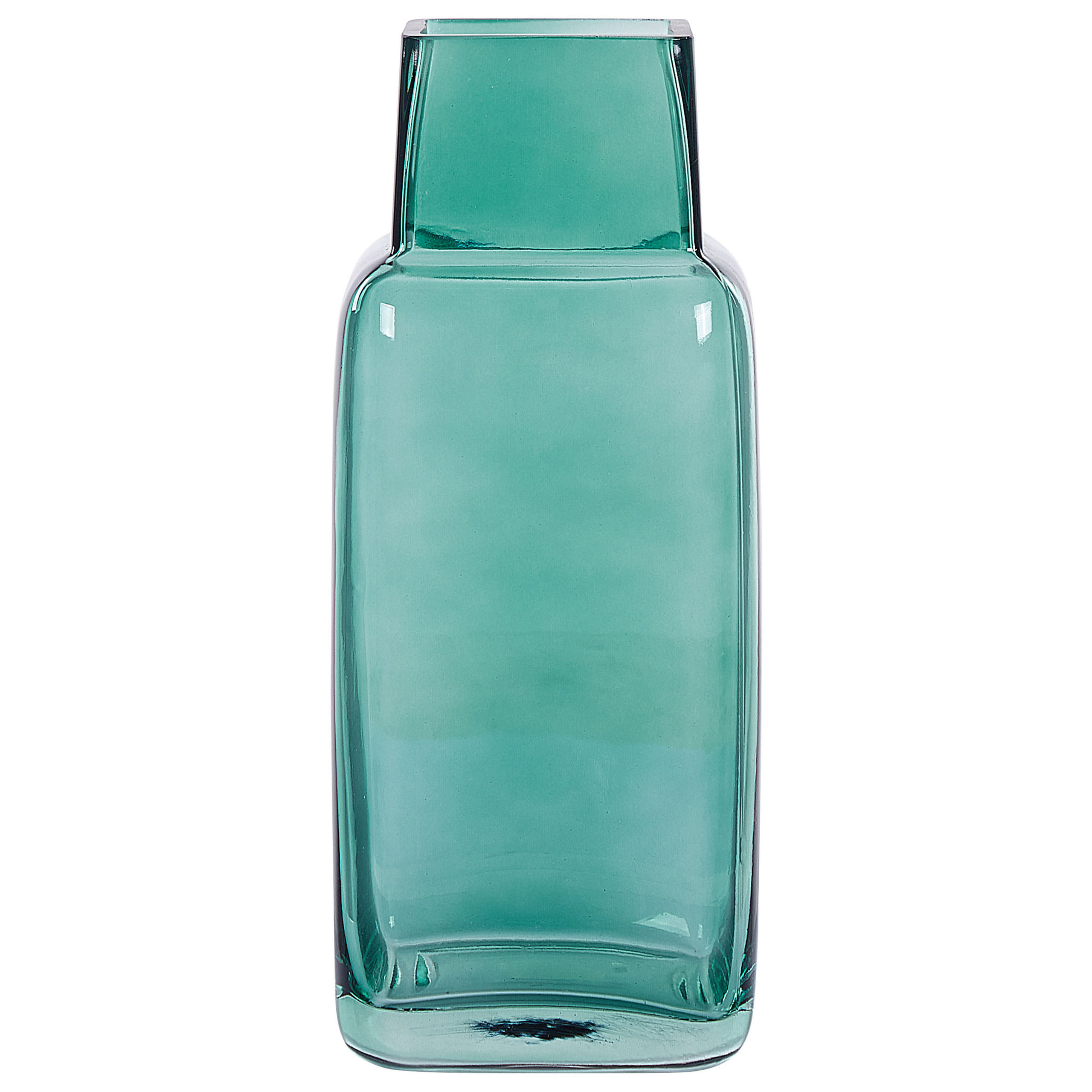 Blomstervase MERBAKA 26 cm Glas Smaragdgrøn
