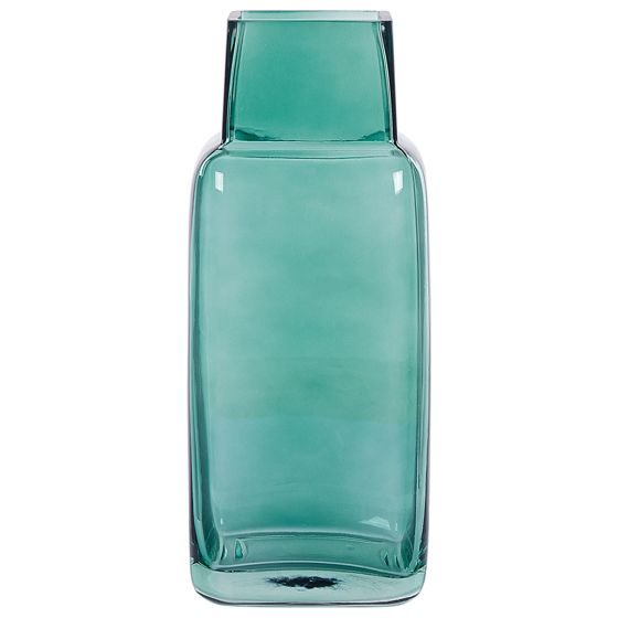 Blomstervase MERBAKA 26 cm Glas Smaragdgrøn