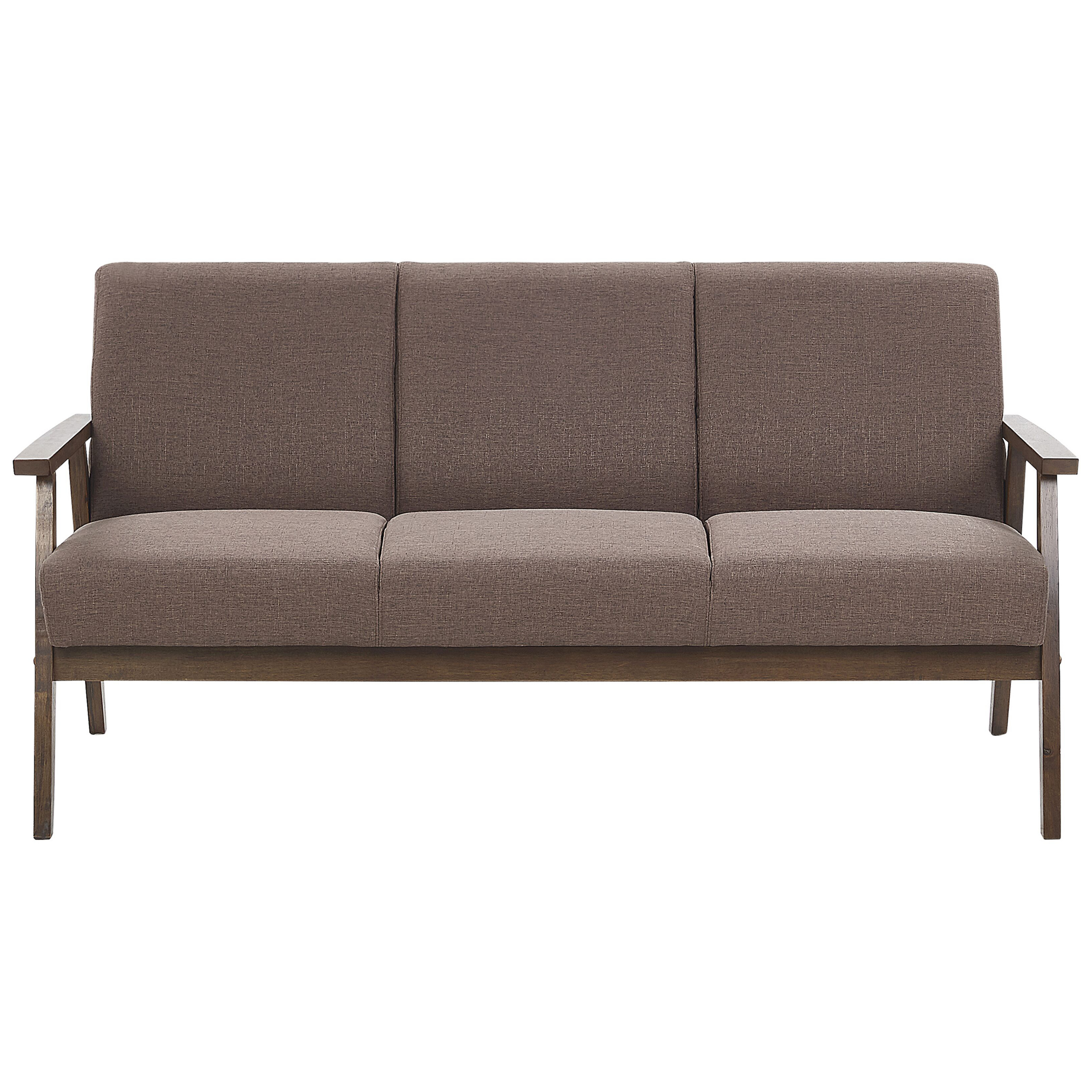 Sofa 3 personers ASNES Brun