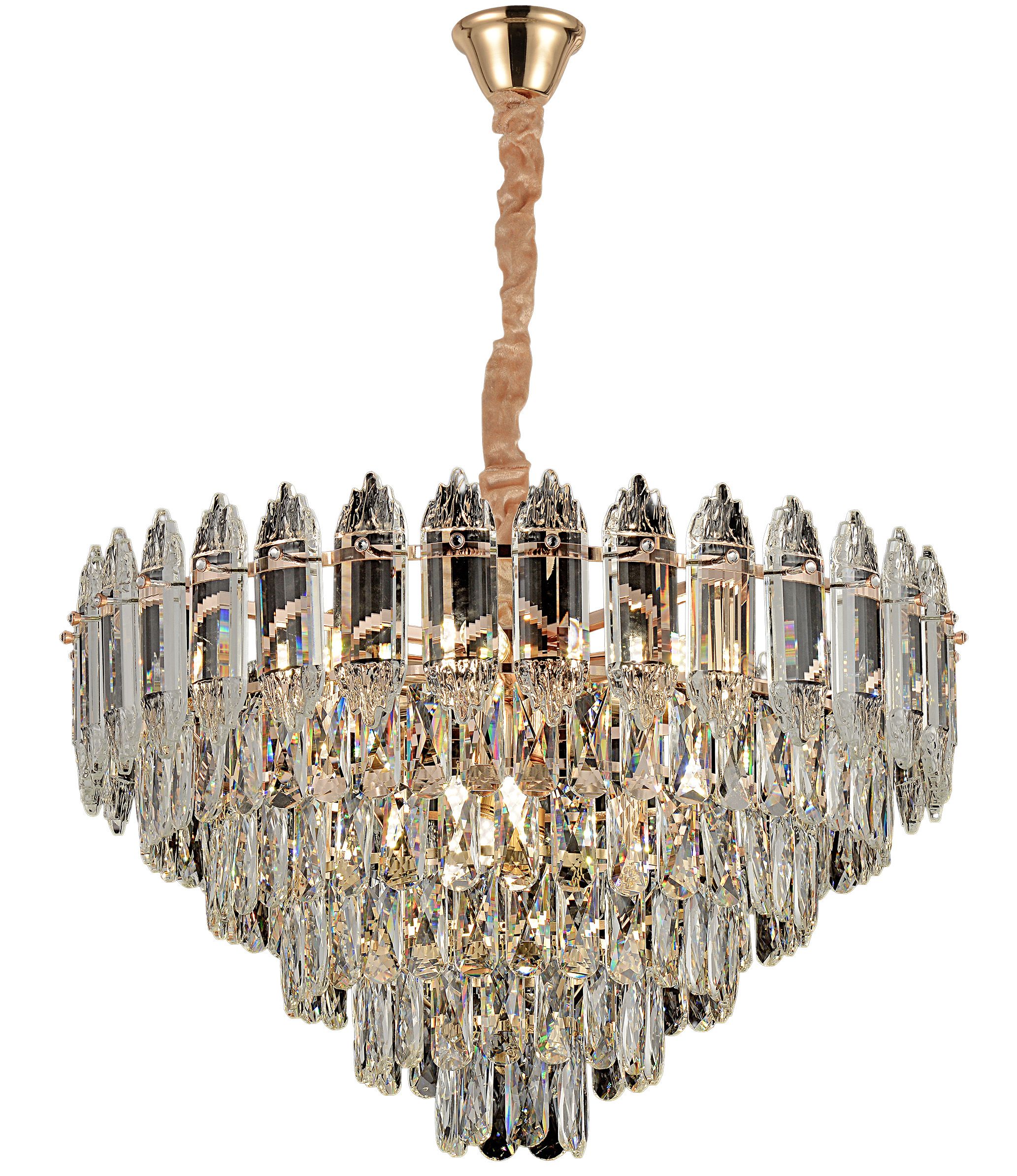 TOOLIGHT hængende loftlampe G057-CP 50cm 50CM Guld 82x48x37cm