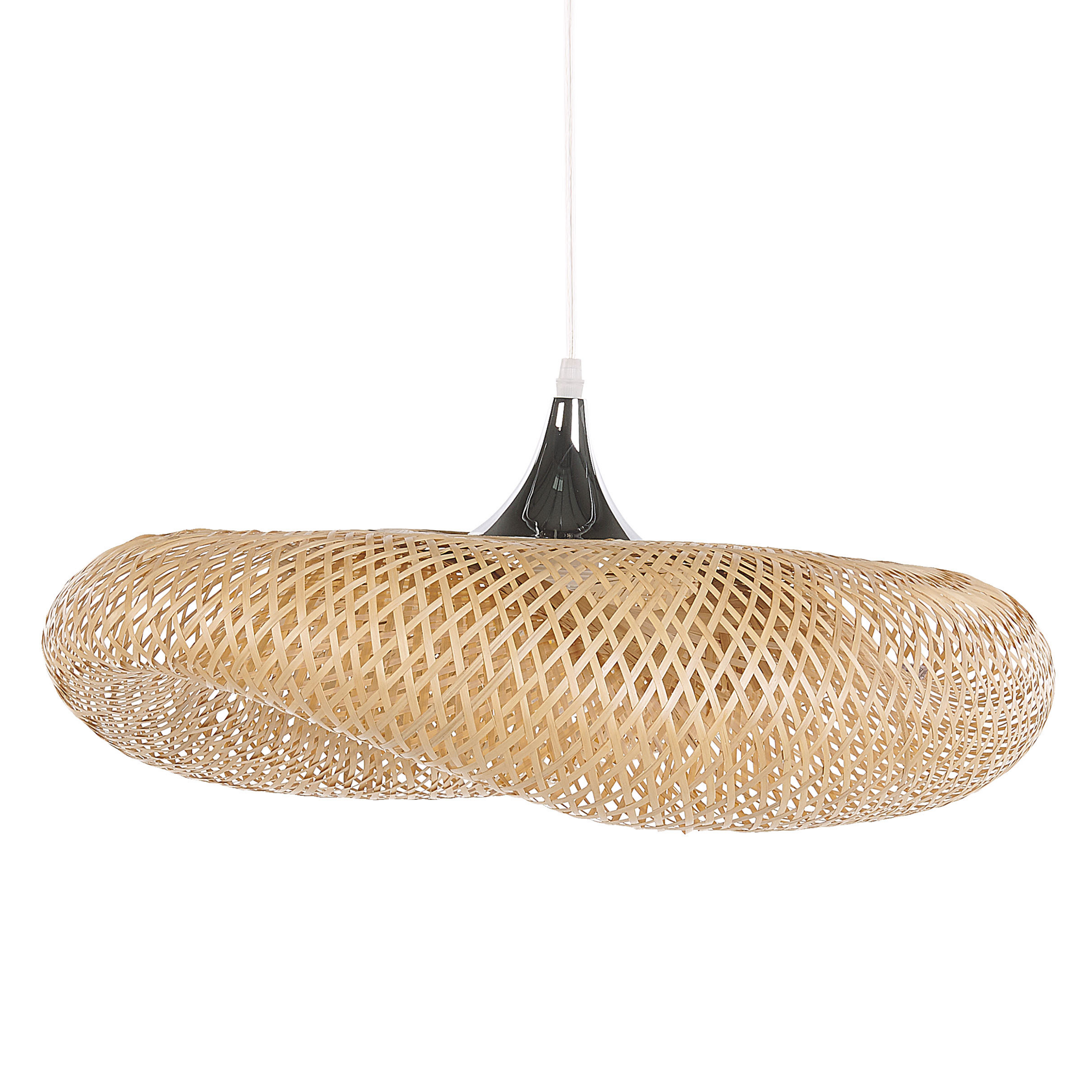 Loftlampe BOYNE Bambus Lysebrun