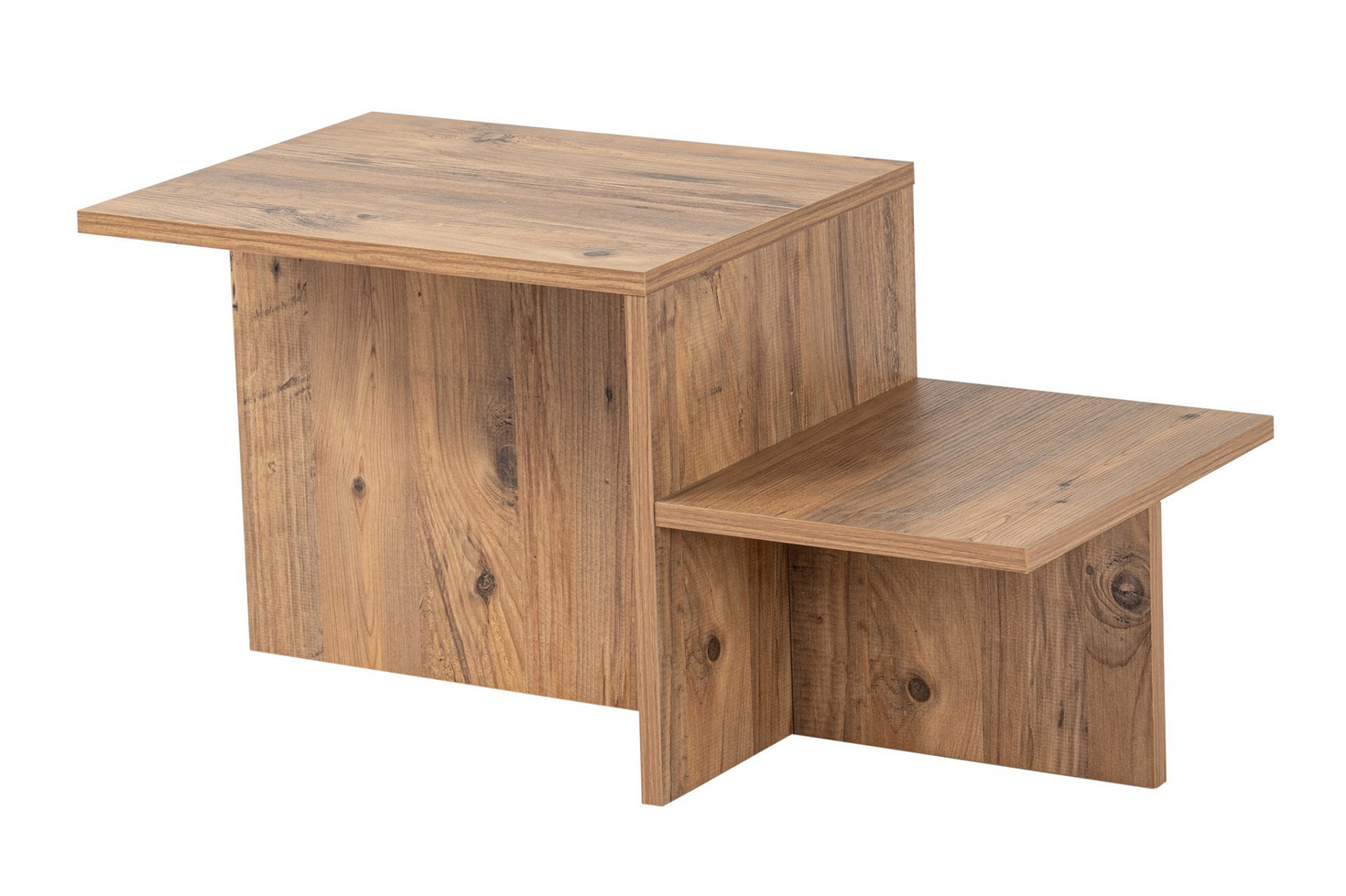Norda Design Moderne sofabord, 80 x 40 x 40 cm | 100% melaminbelagt, 18 mm tyk | stilfuldt og funktionelt