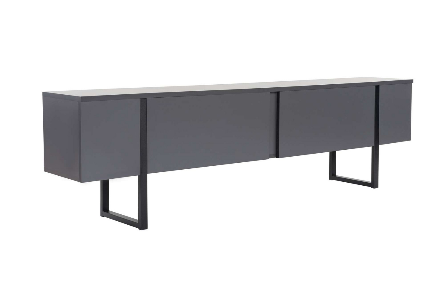Norda Design Moderne TV-bord, 180 cm | 100% melaminbelagt, 18 mm tyk | stilfuldt industrielt design