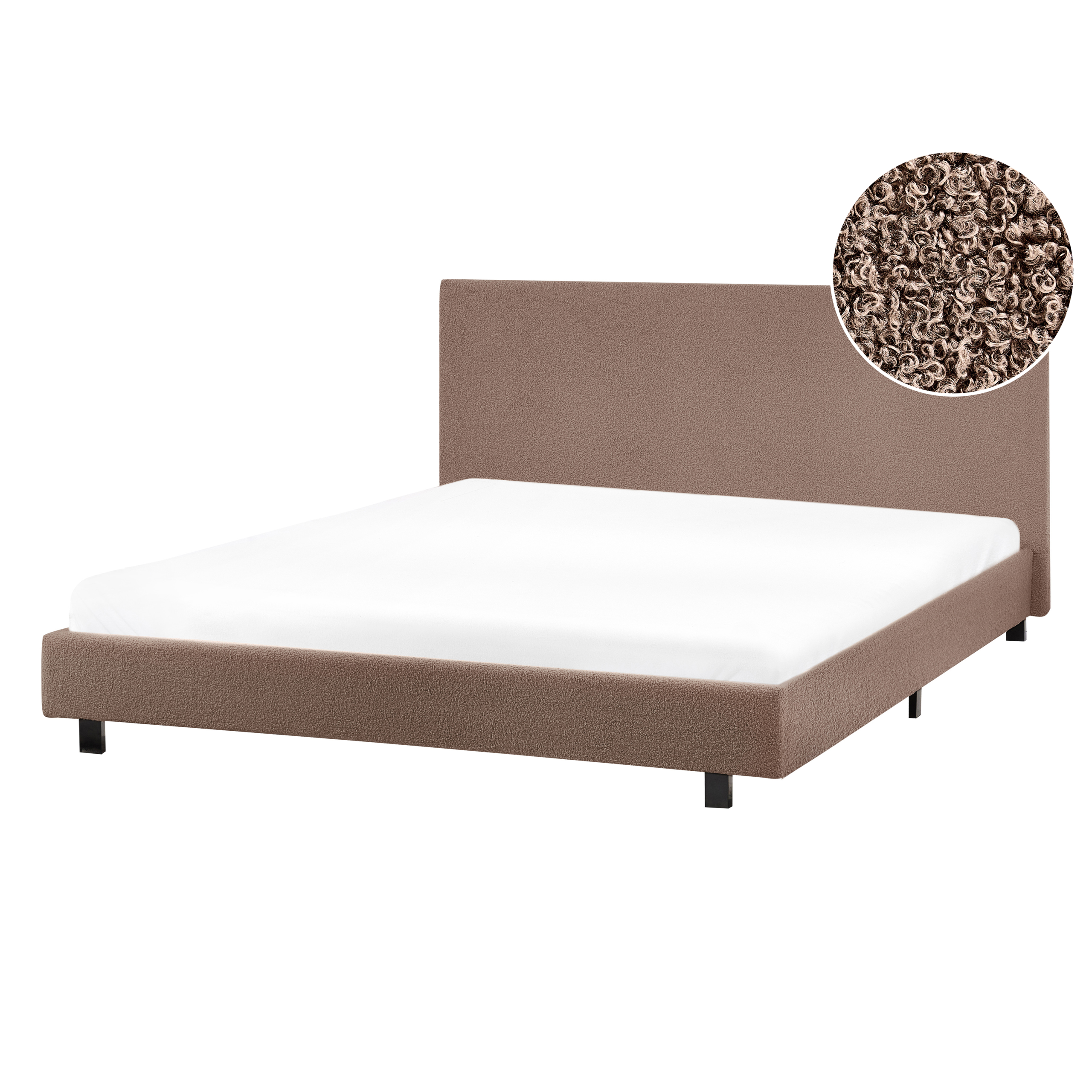 Seng Boucle ALBI 140 x 200 cm Brun