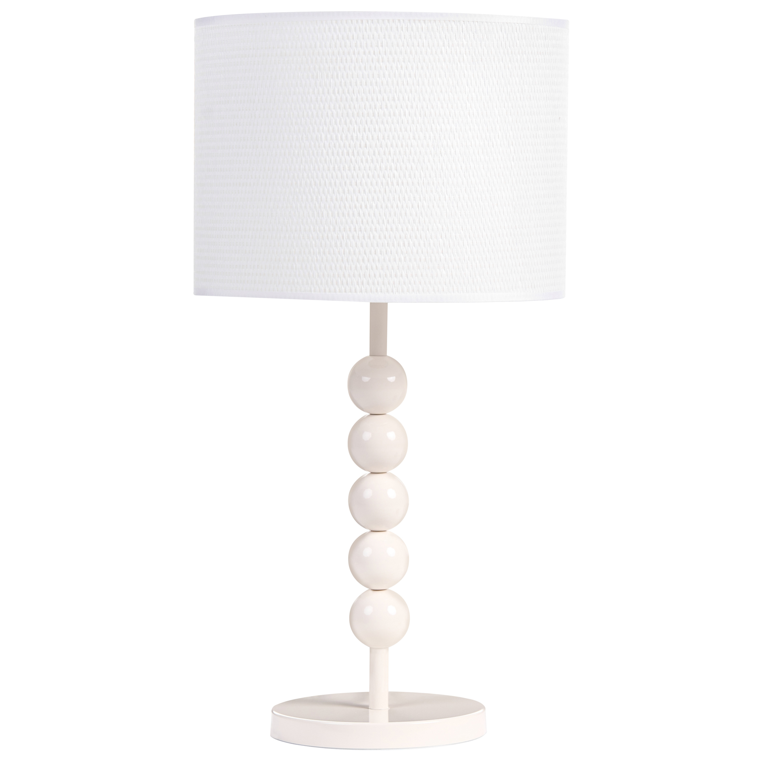 Bordlampe LOKY Metal Hvid