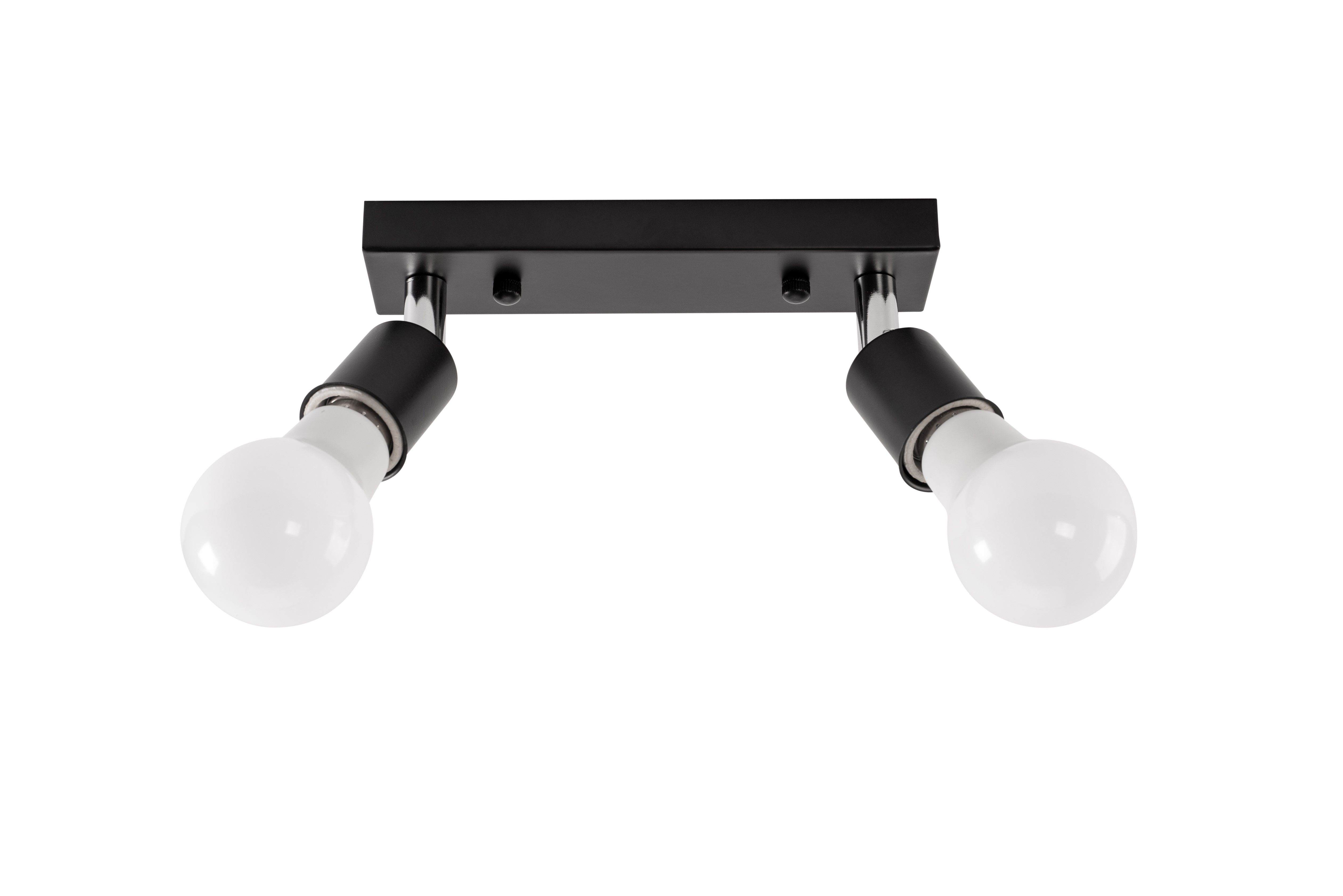 TOOLIGHT loftlampe APP696-2C Sort 7x20x7cm