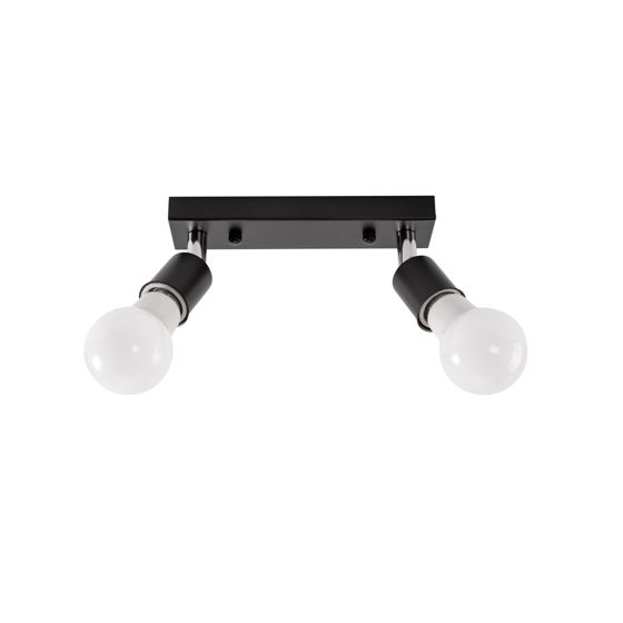 TOOLIGHT loftlampe APP696-2C Sort 7x20x7cm