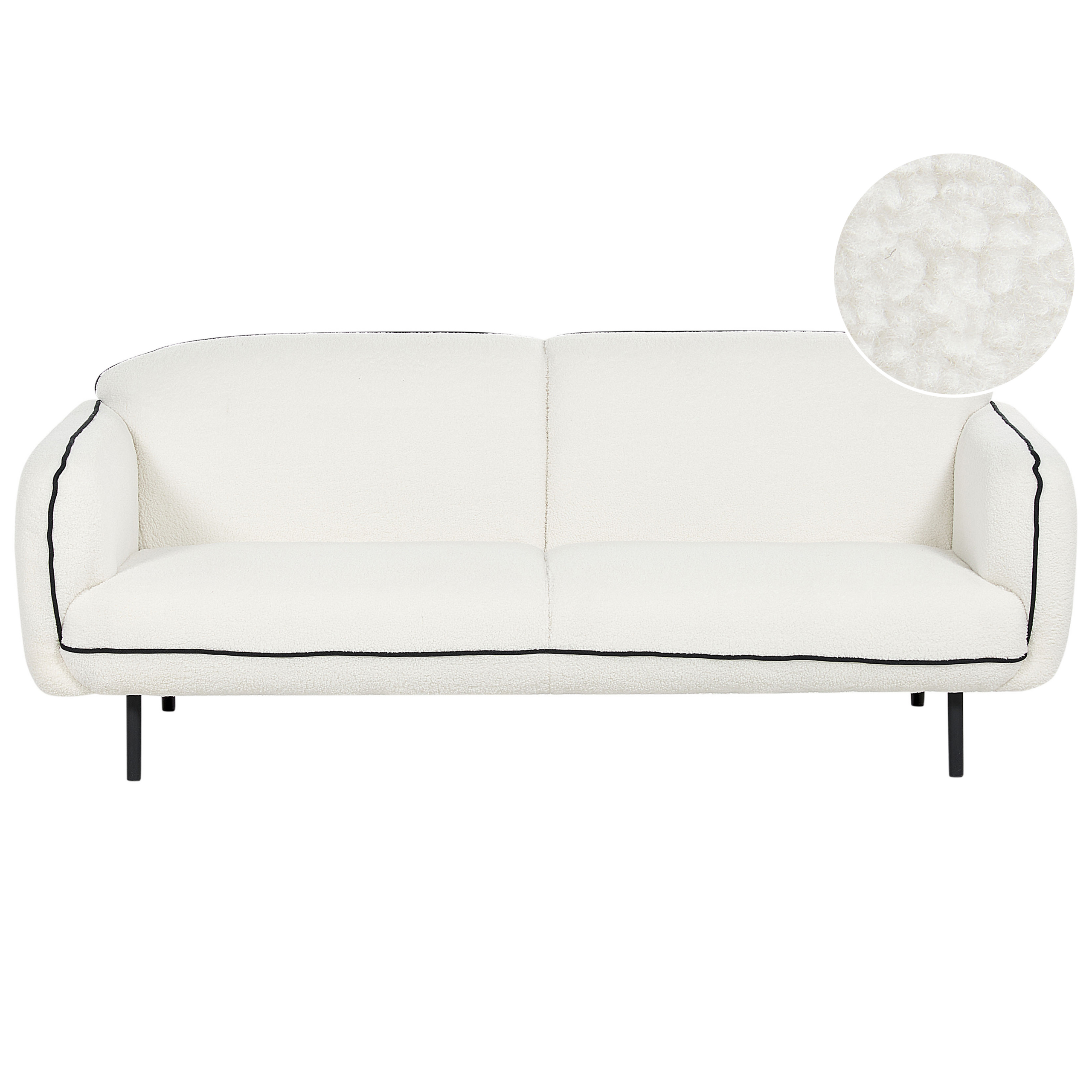 Sofa 3 personers TONSBERG Boucle Hvid