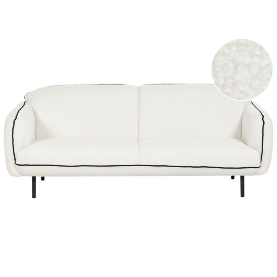 Sofa 3 personers TONSBERG Boucle Hvid