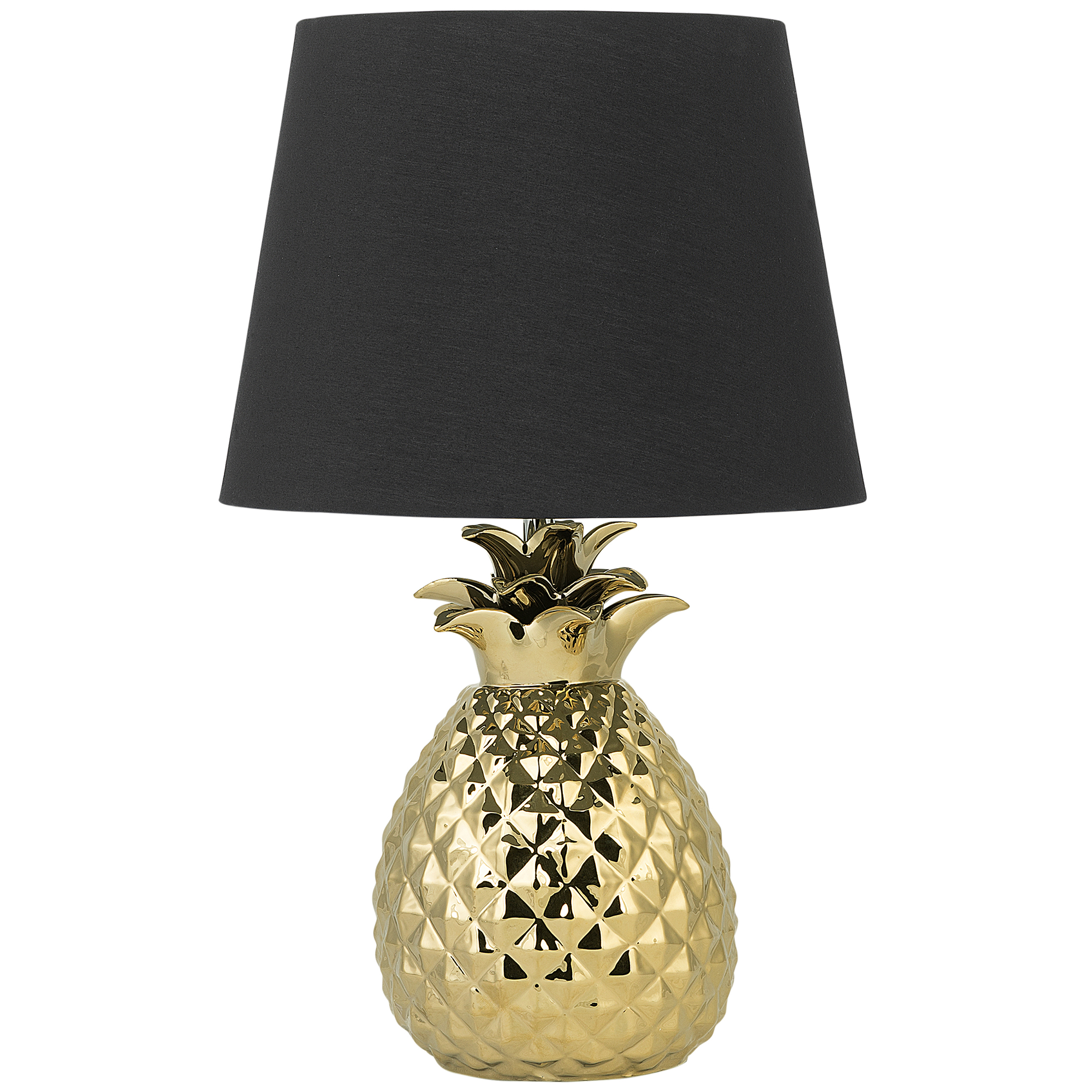 Bordlampe PINEAPPLE Keramik Guld