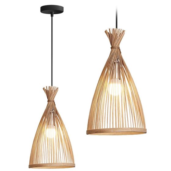 TOOLIGHT hængende loftlampe APP1185-1CP Beige 40x15x40cm