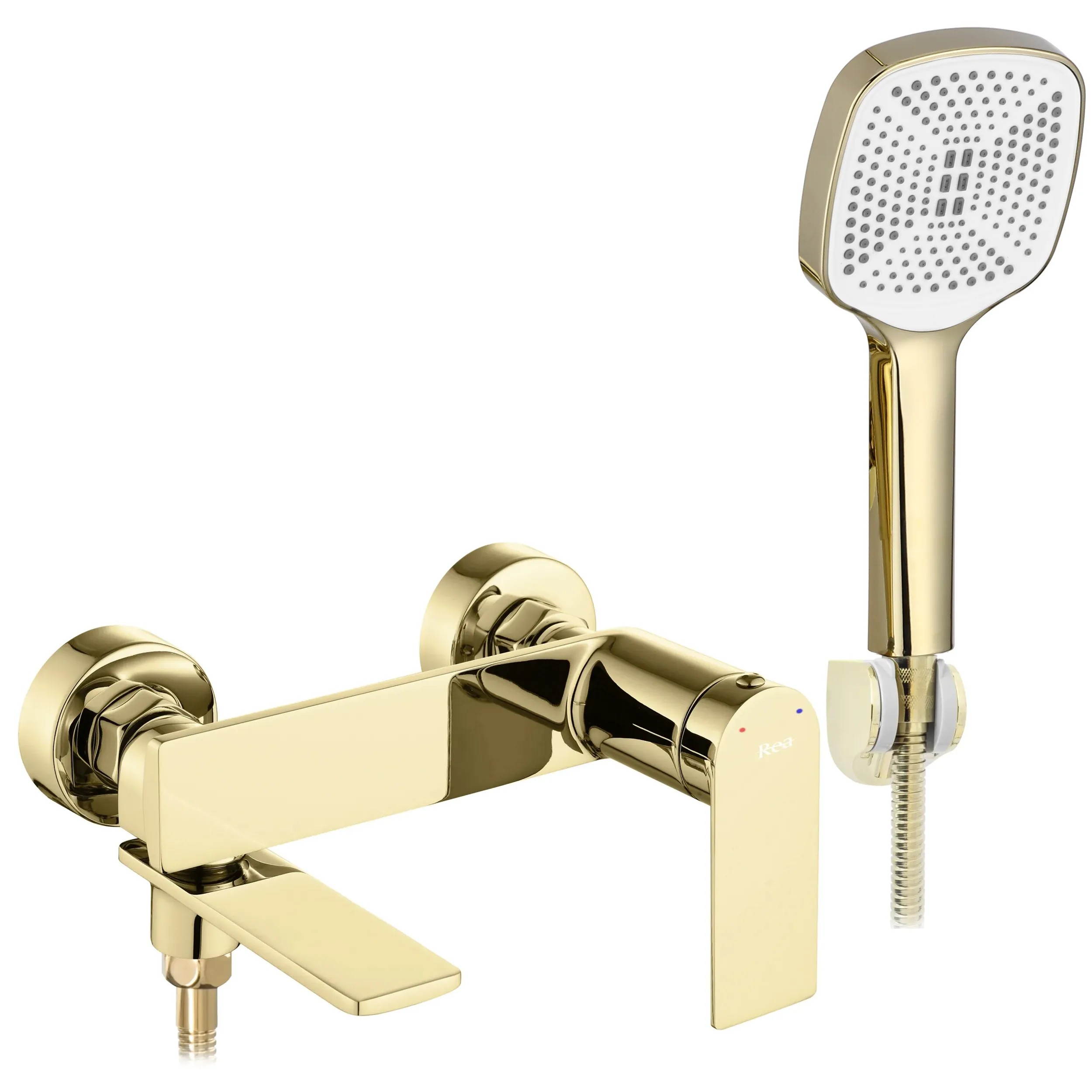 REA badekarsarmatur MY1902-3G STORM Guld, 14,5x19,5x12cm