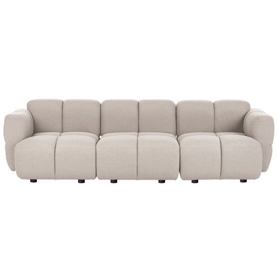 Modulsofa 3 personers MAKSABERG Beige