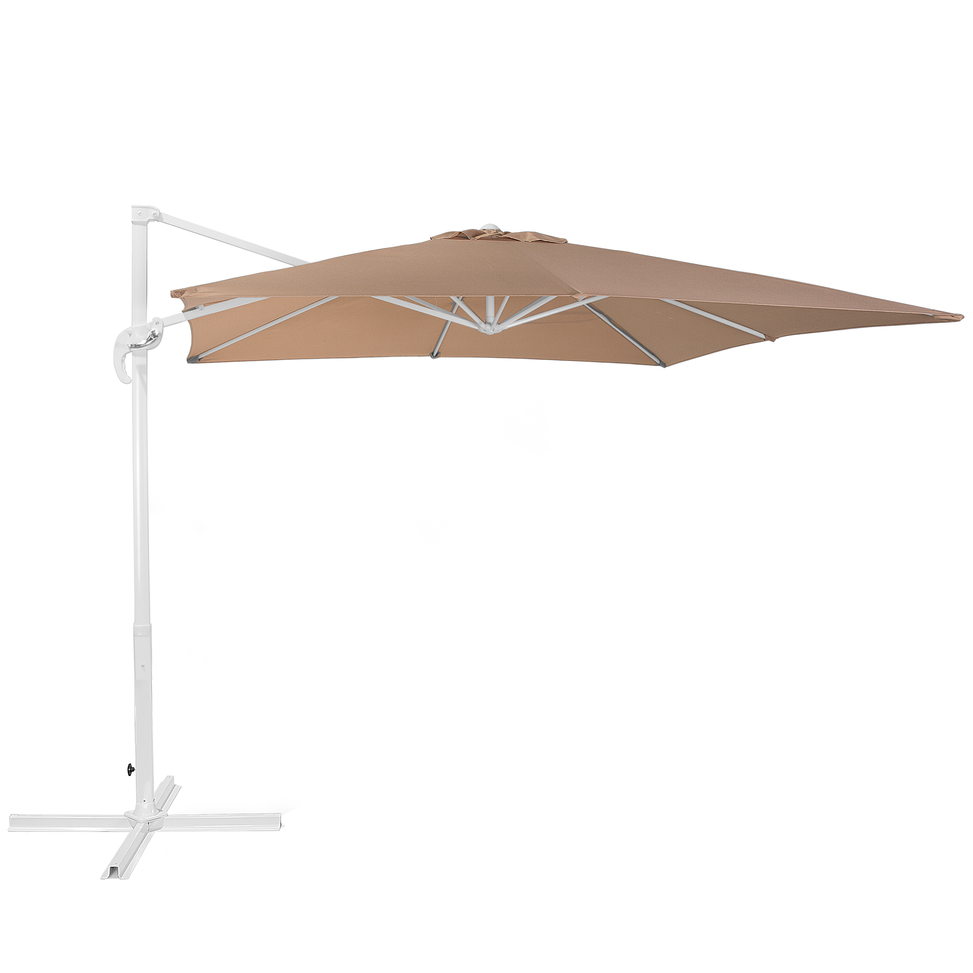 Cantilever parasol 250 cm MONZA Mørk beige