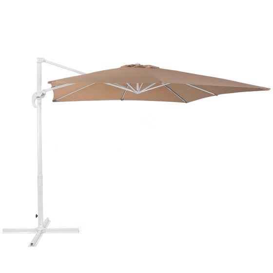 Cantilever parasol 250 cm MONZA Mørk beige