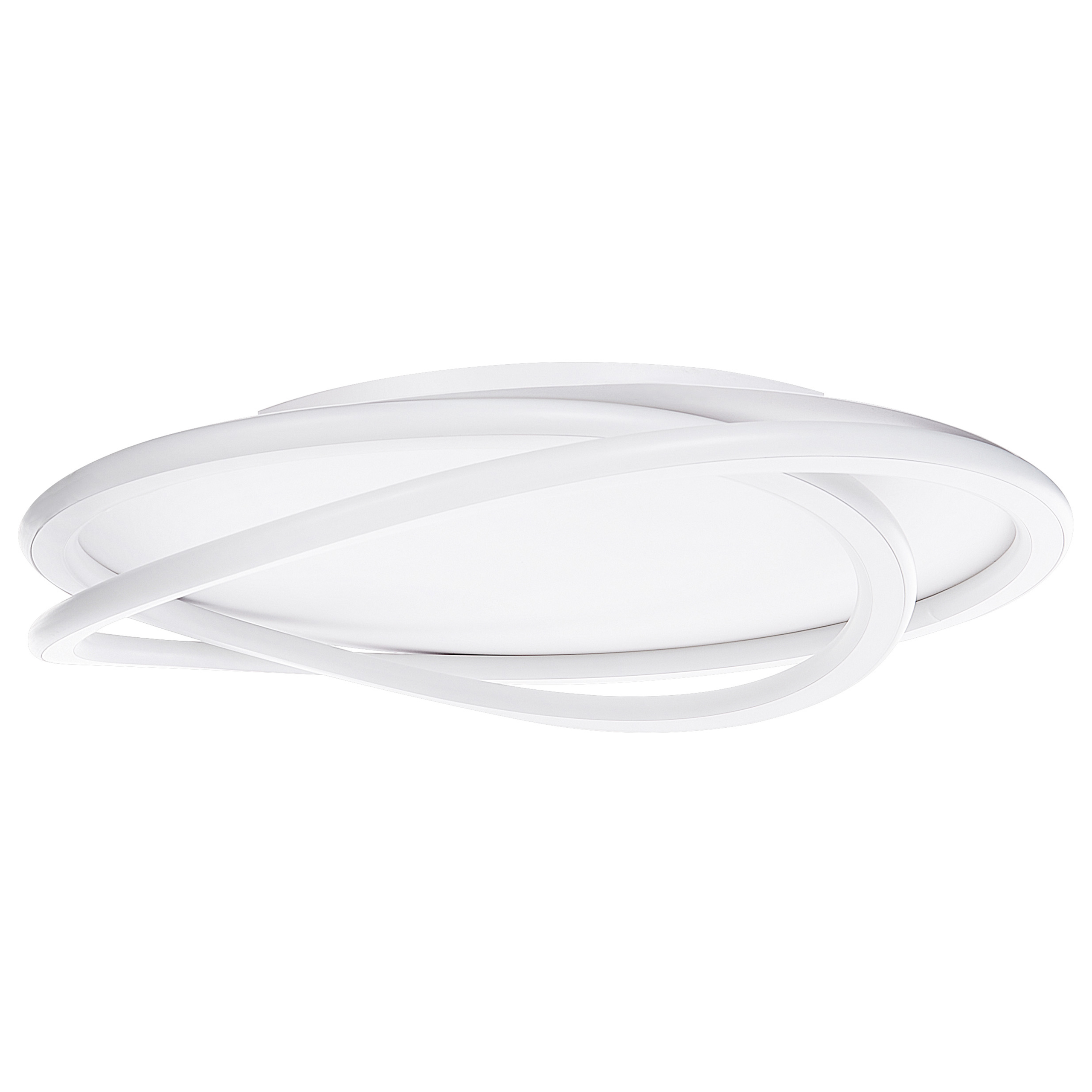 LED loftslampe LEYLAN Med fjernbetjening Med dæmpning Hvid