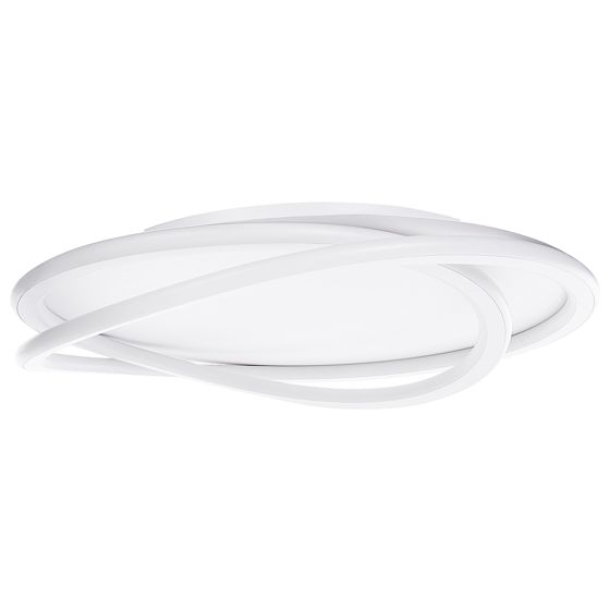 LED loftslampe LEYLAN Med fjernbetjening Med dæmpning Hvid
