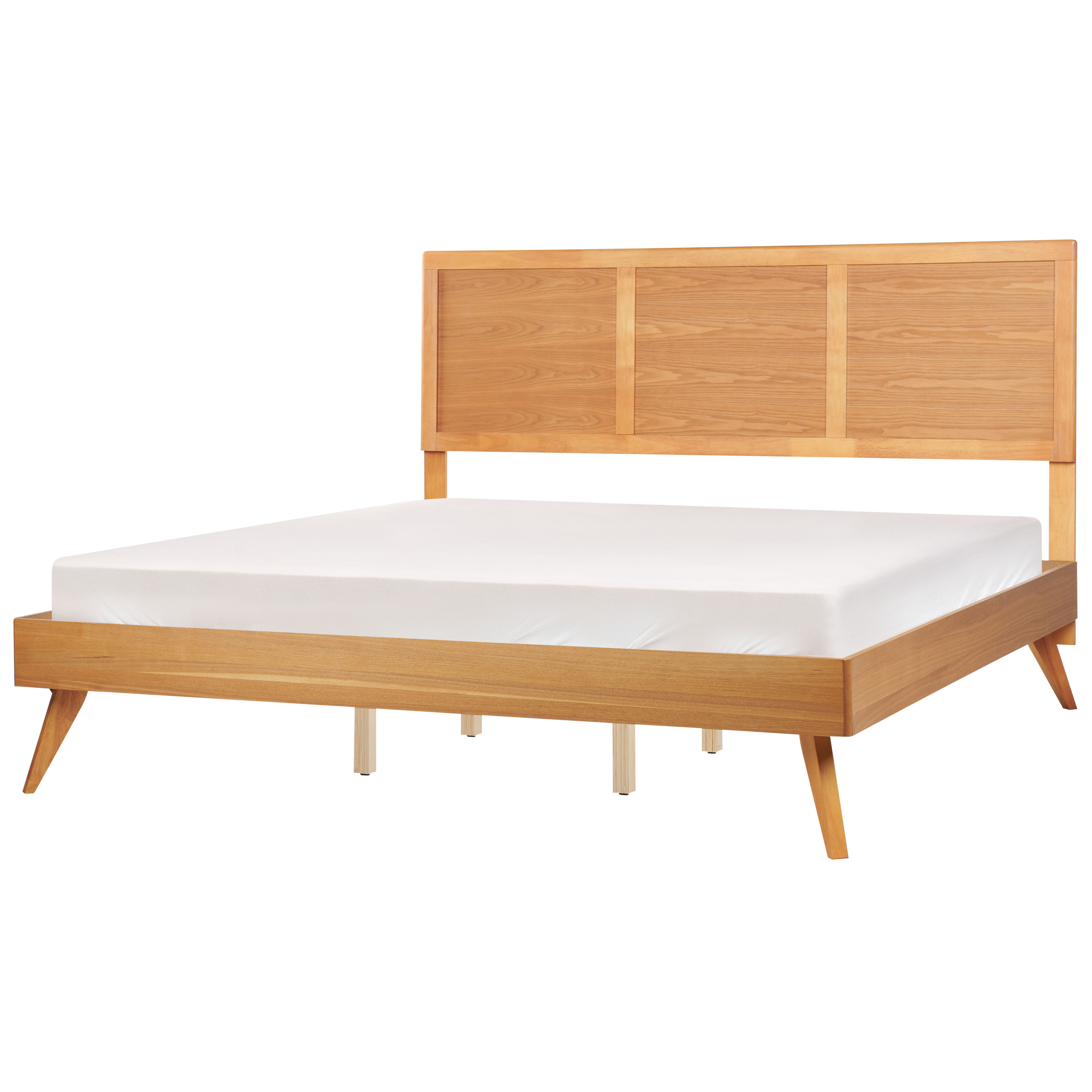 Seng ISTRES 180 x 200 cm Naturlig ask