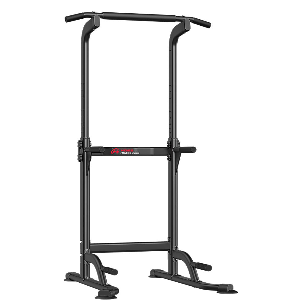 Power Tower dip station D1 justerbar højde 170-210 cm stålramme til hjemmetræning