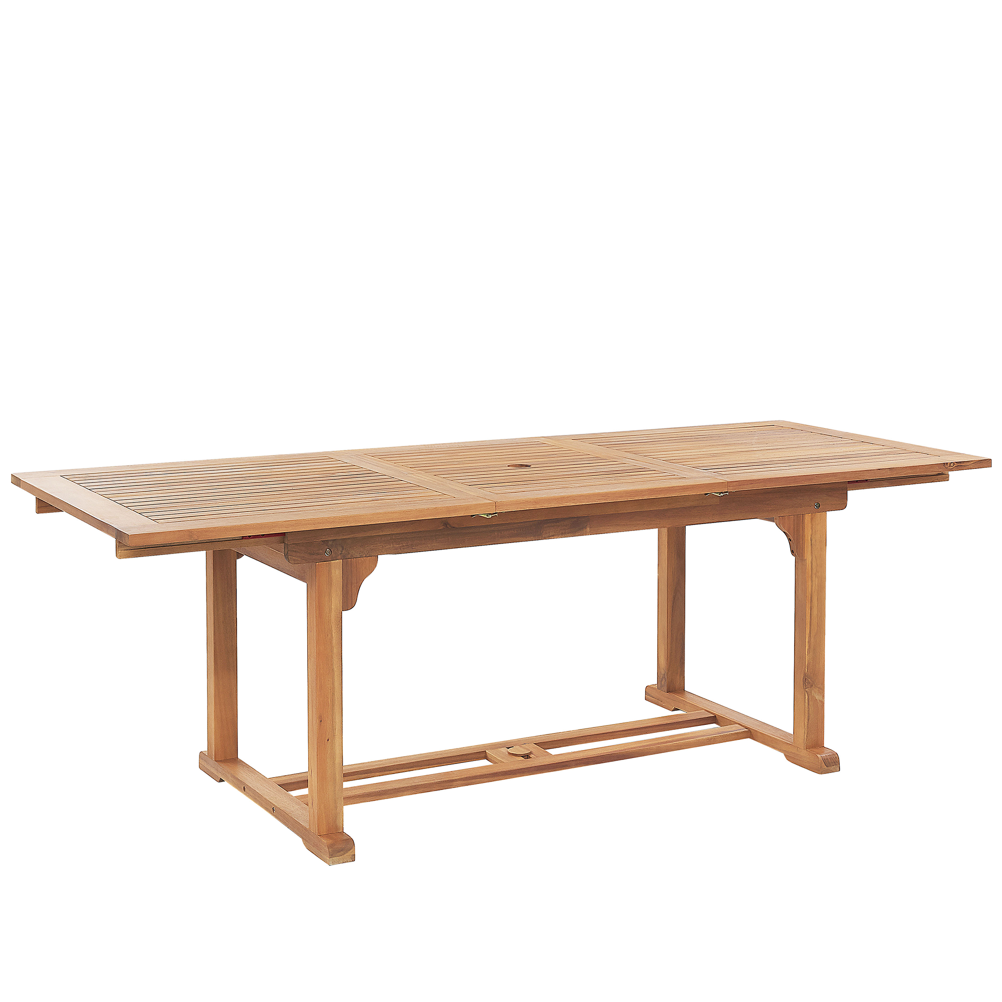 Havebord med udtræk JAVA 160/220 cm 90 cm Akacietræ Lysebrun
