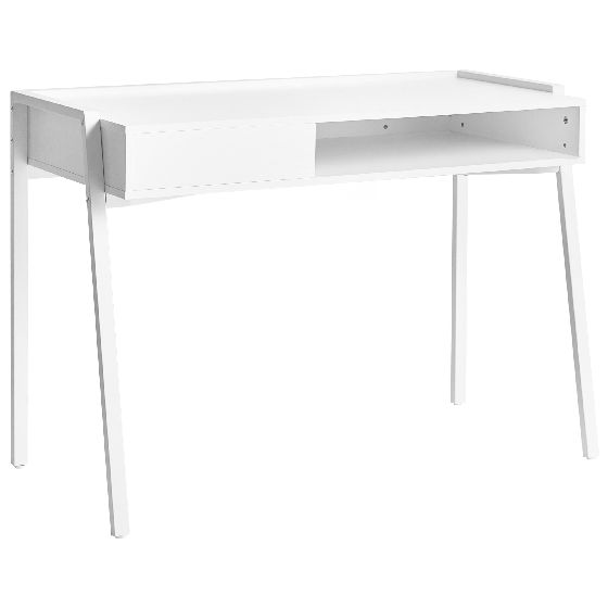 Skrivebord KOFOTEN 107 cm 48 cm Hvid