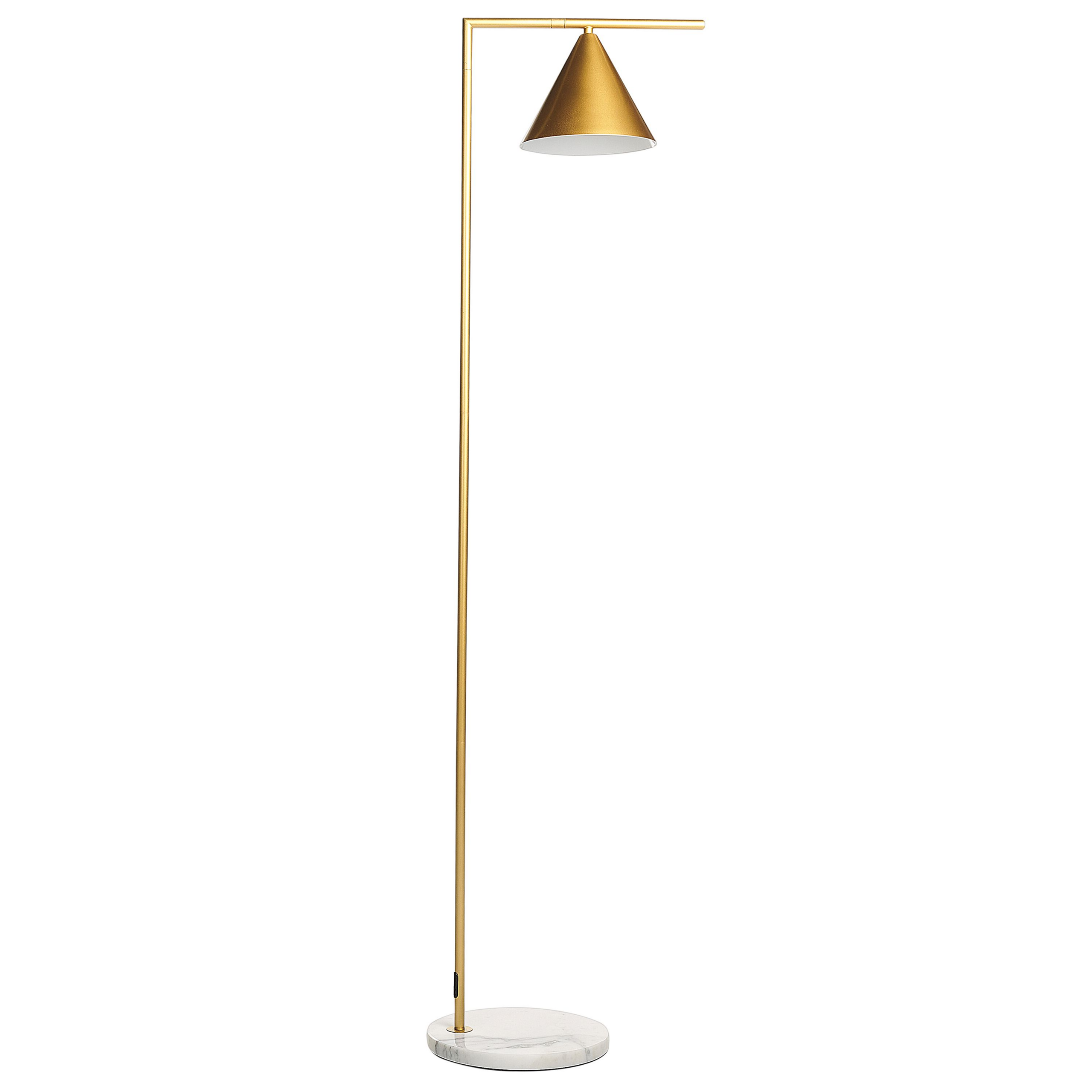 Gulvlampe MOCAL Metal Guld