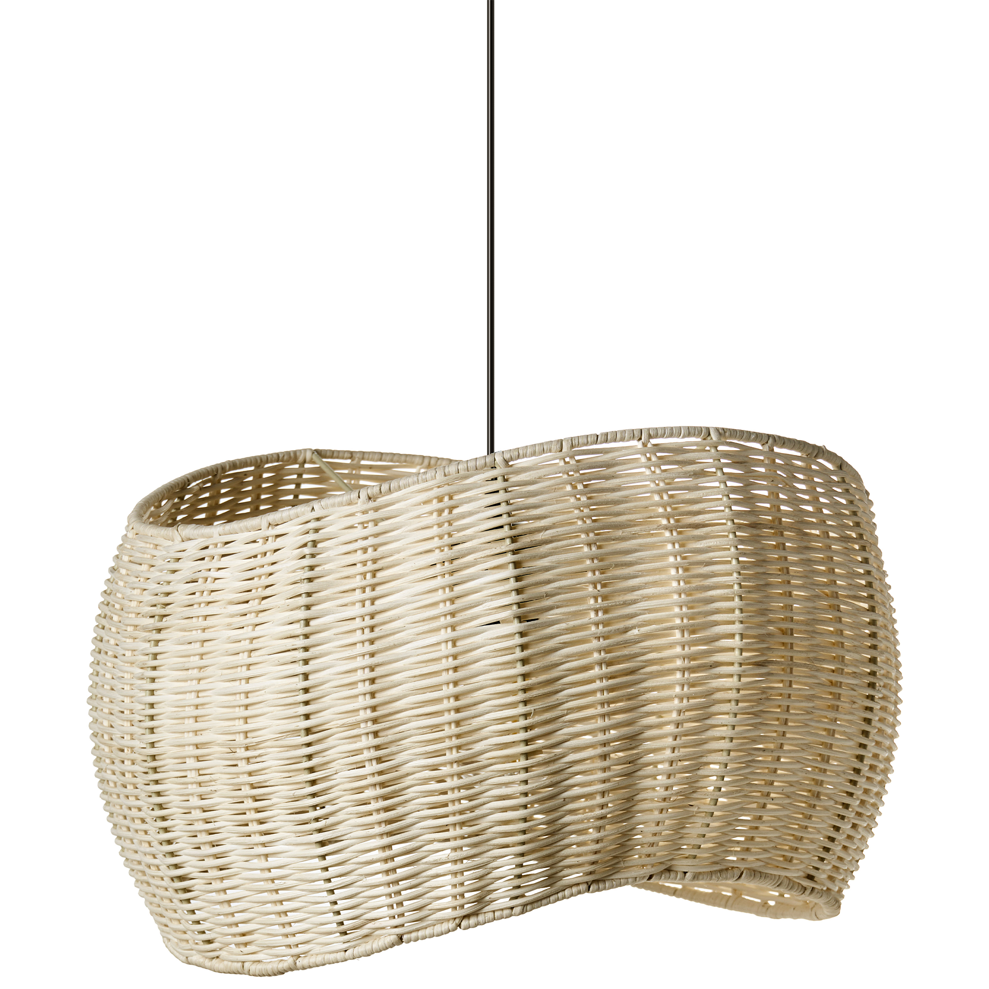 Loftlampe COAMO Rattan Naturlig