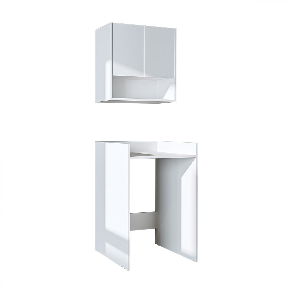 Norda Design Badeværelsesmøbelsæt (2 Pieces) Bagno Duo 30 x 65 x 60 cm
