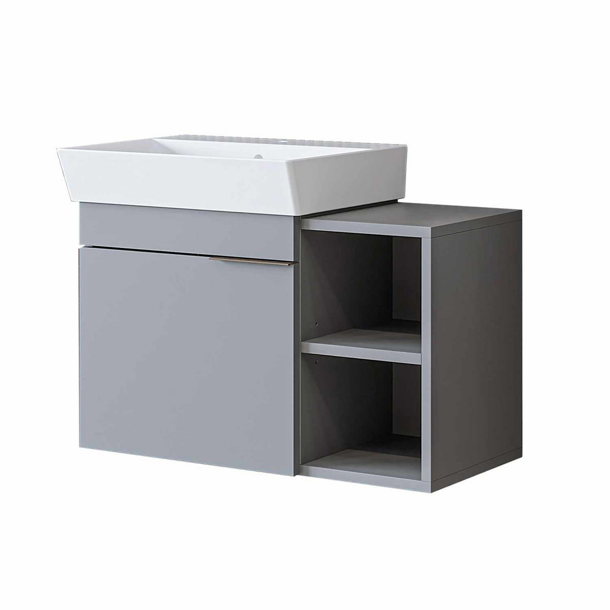 Norda Design Badeværelsesskab med håndvask Likya 72 38.6 x 72 x 54 cm