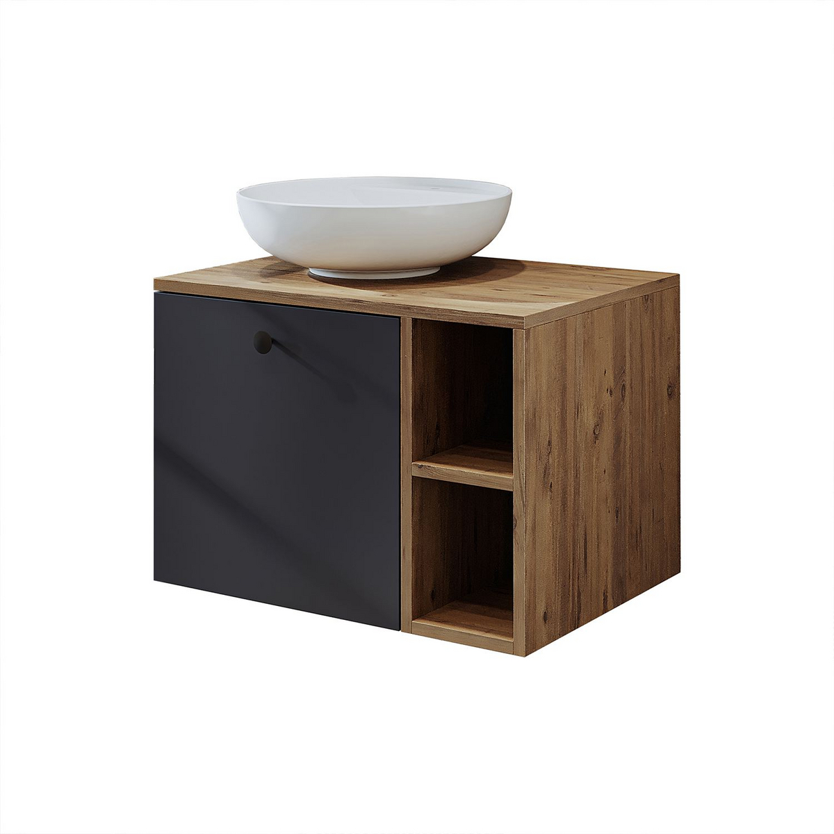 Norda Design Badeværelsesskab med håndvask Marbella 45 x 65 x 58 cm