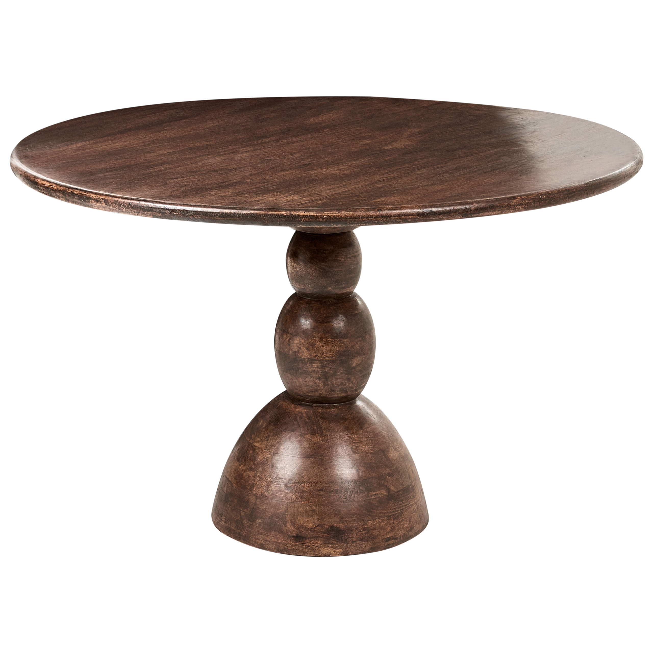 Spisebord SILVON Mørkebrun 120 cm 120 cm Mangotræ
