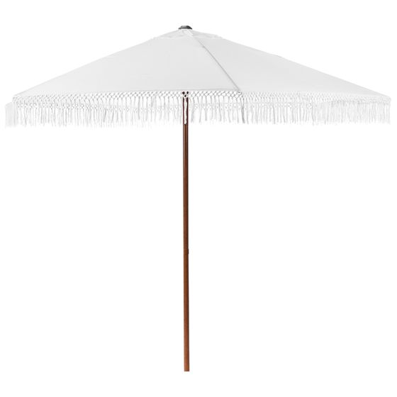 Haveparasol 258 cm MURASA Hvid
