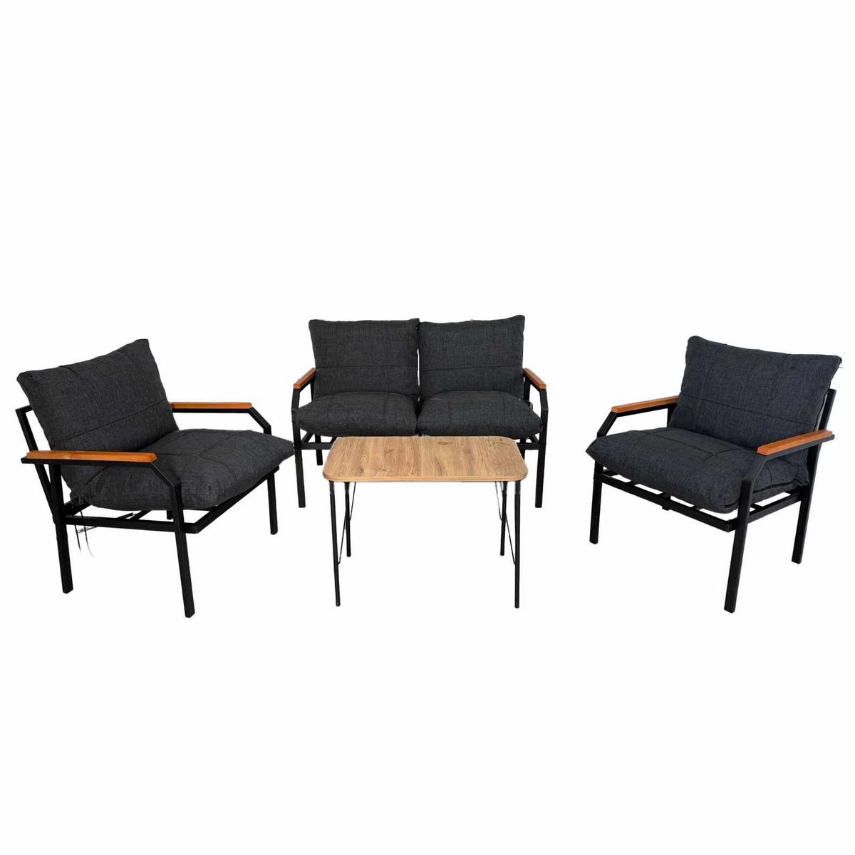Norda Design Loungesæt til haven Alya Sehpa 61 x 61 x 70 cm