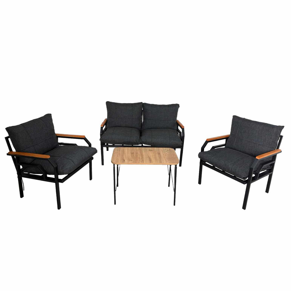 Norda Design Loungesæt til haven Kutay Sehpa 61 x 61 x 70 cm