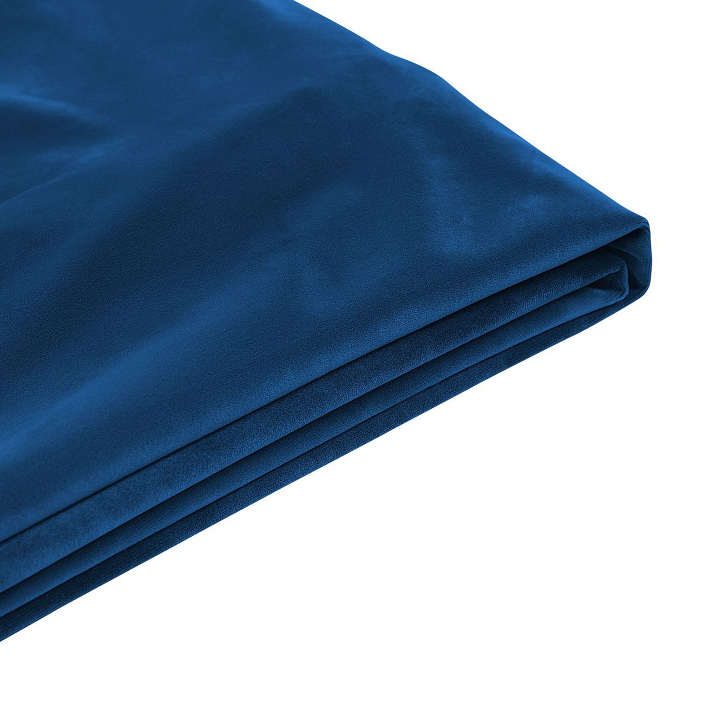 Sengekappe Velour FITOU 160 x 200 cm Mørkeblå