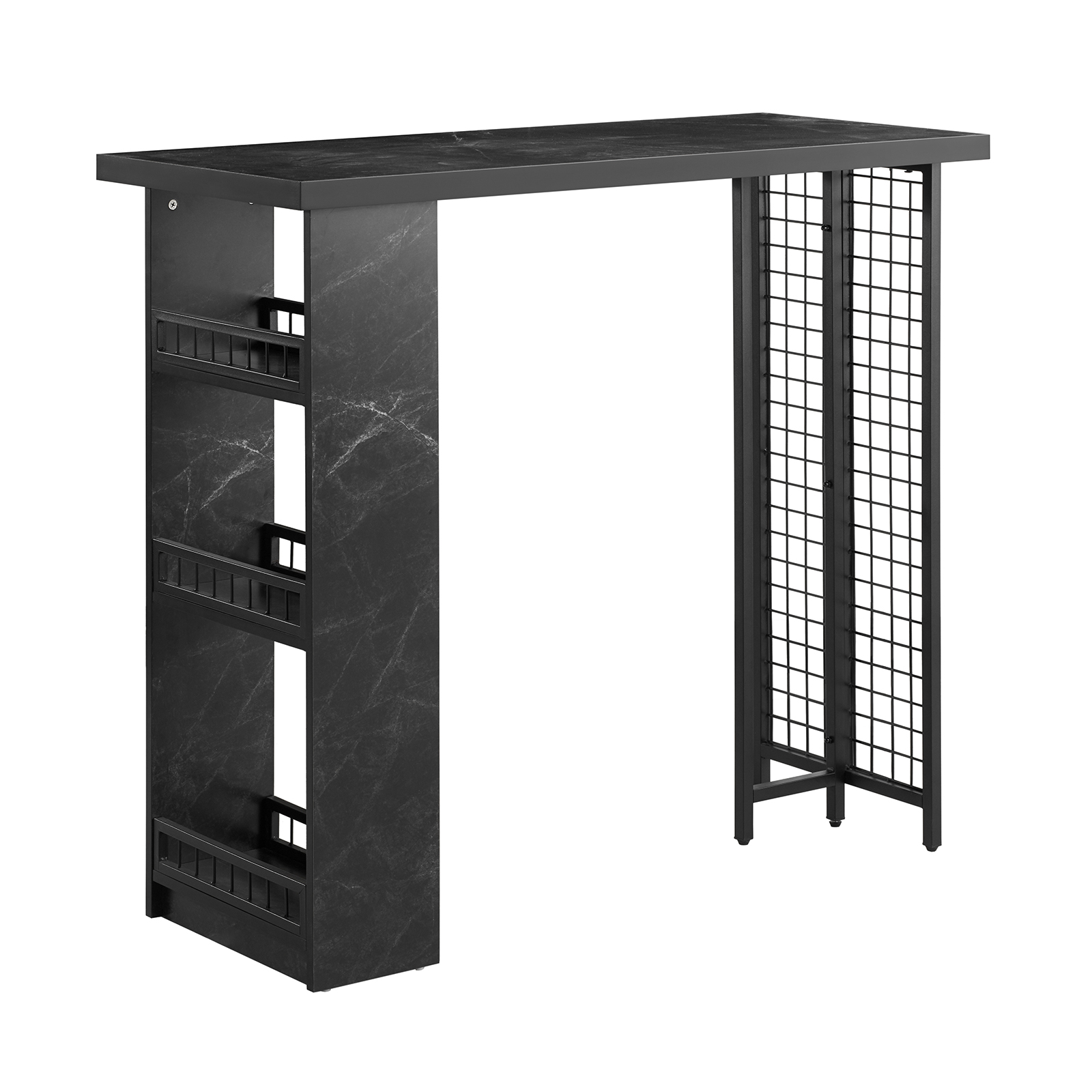 SoBuy barbord, bankkonto, bord FWT100-SCH