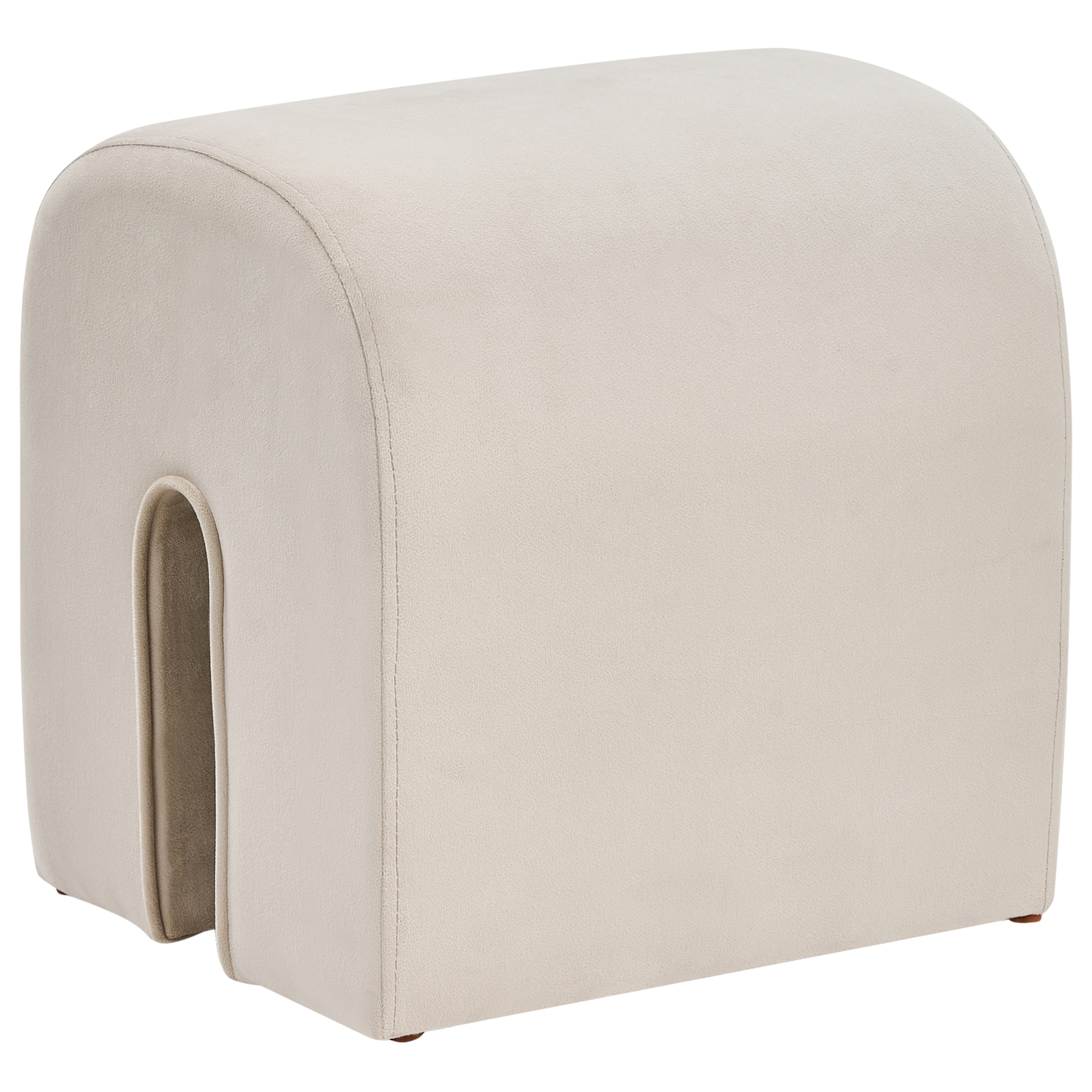 Puf MODOC Velour Beige