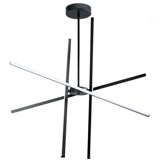 TOOLIGHT loftlampe APP1929-CP Black LED Sort 80,5x15xcm