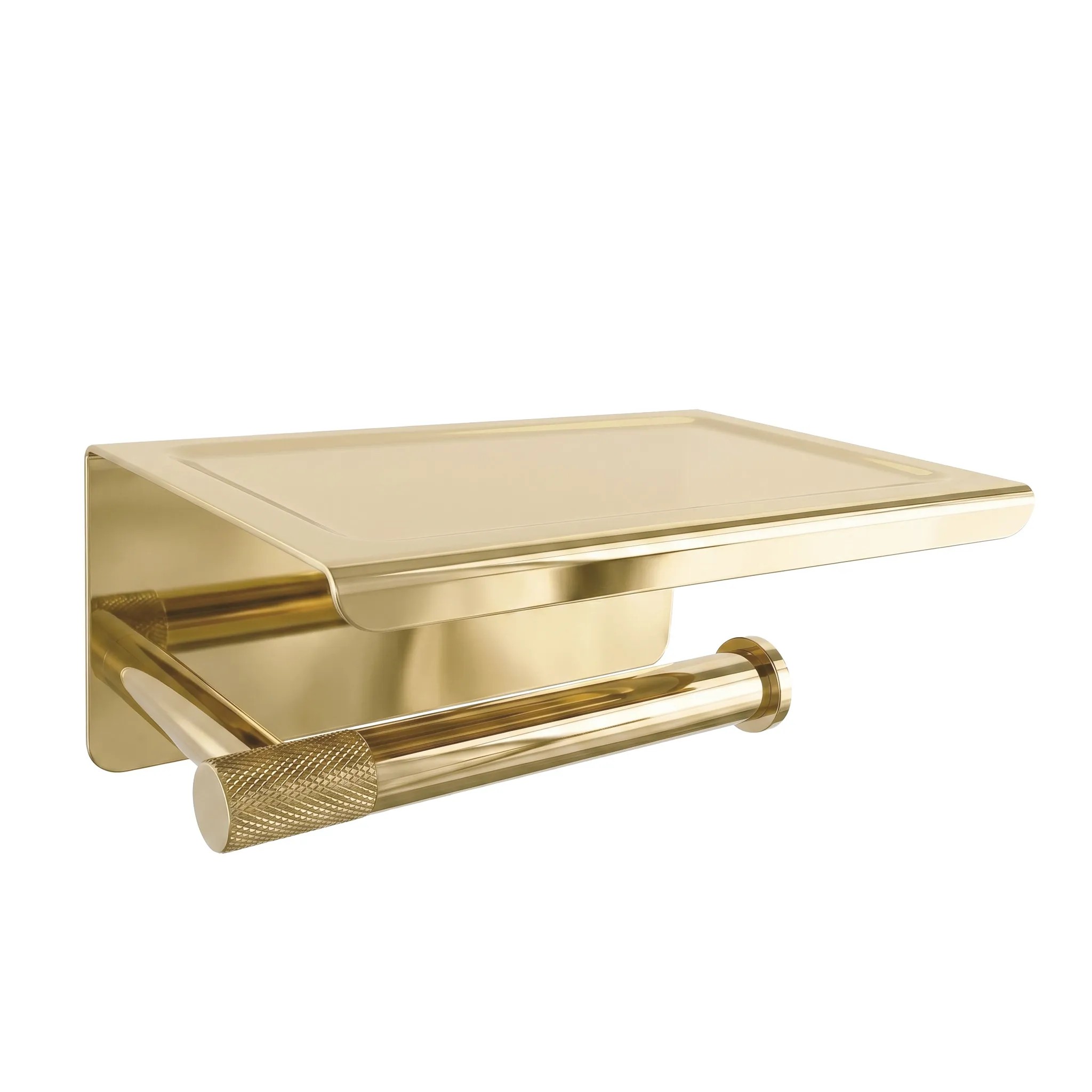 REA toiletpapirholder 6613 MODERN Guld, 11,5x19x8cm