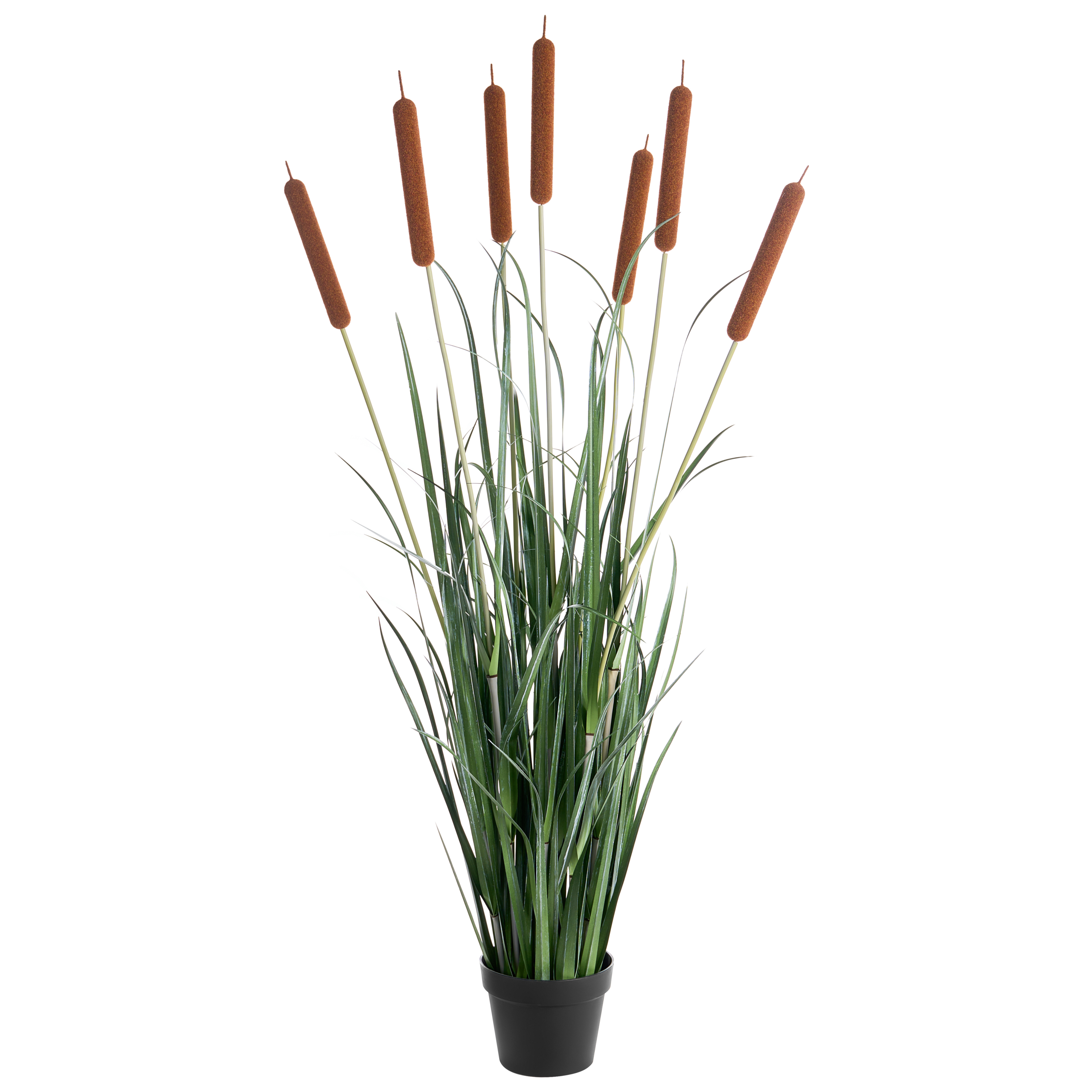 Kunstig plante BULRUSH 135 cm Grøn